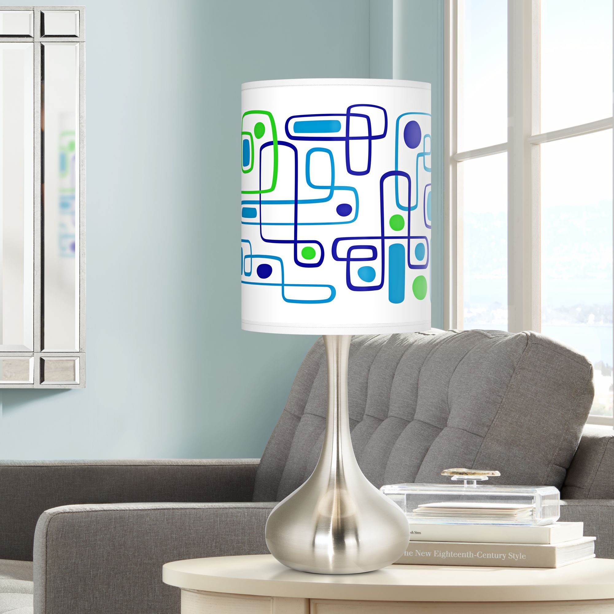 Racktrack Giclee Droplet Table Lamp