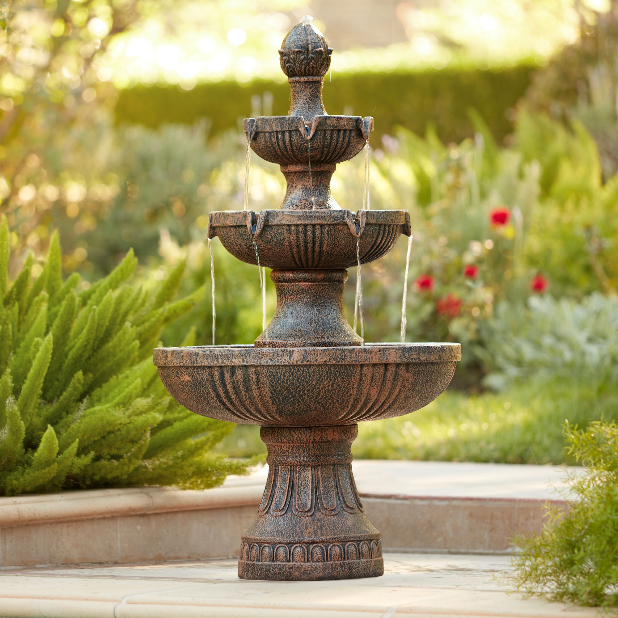 Ravenna 43" High Italian Garden Fountain by John Timberland