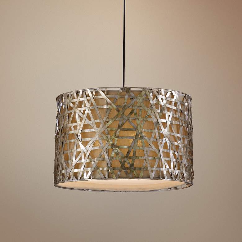 Image 1 Alita Collection Champagne Hanging Pendant Chandelier