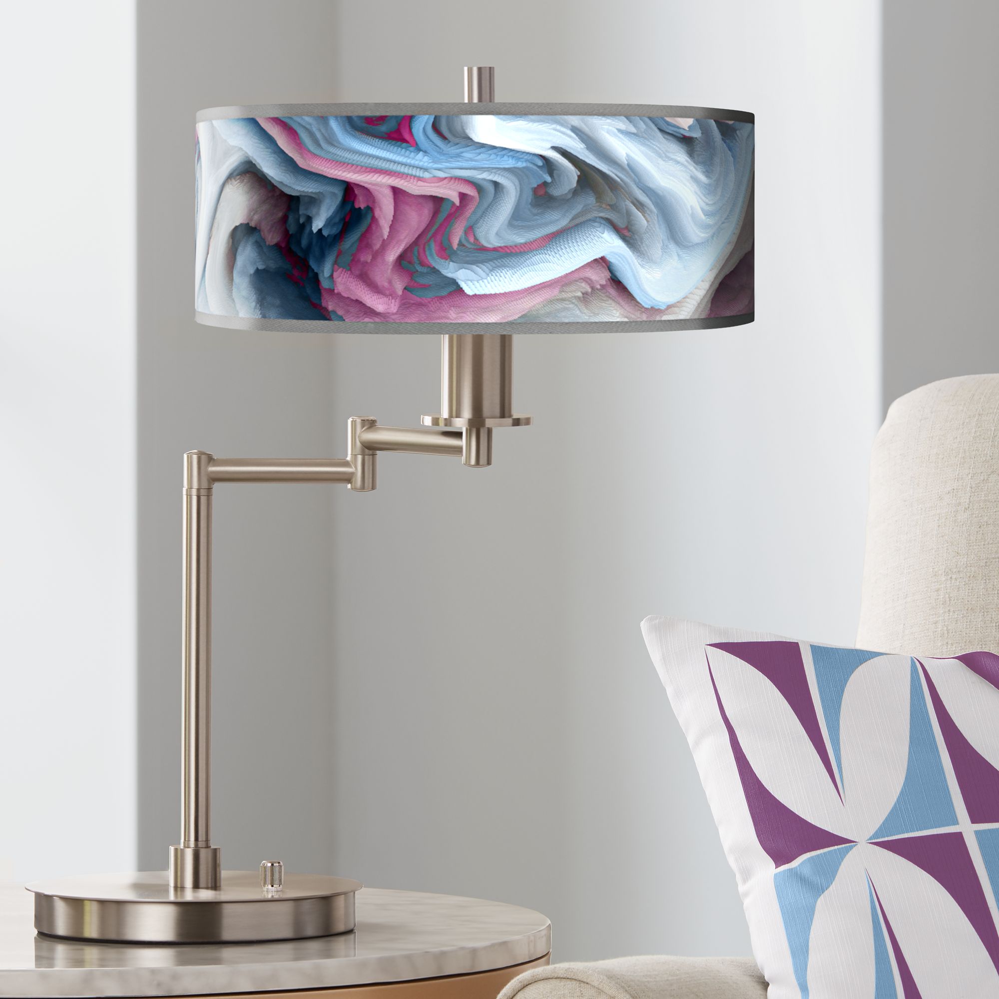 Europa Giclee Swing Arm LED Desk Lamp