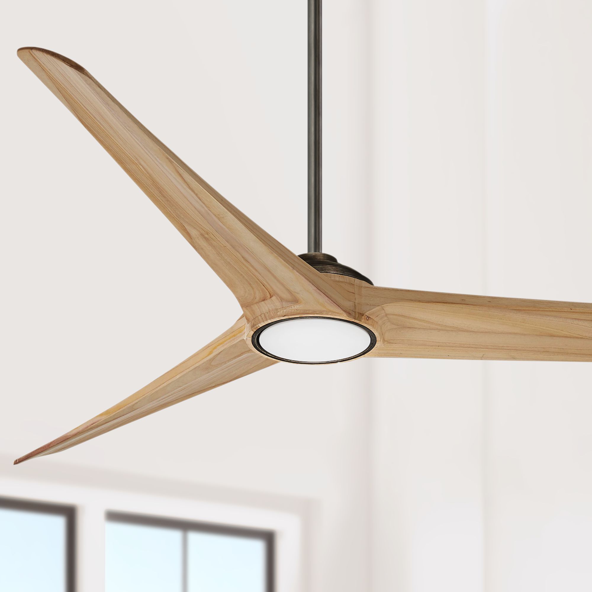84" Minka Aire Timber Heirloom Bronze LED Ceiling Fan