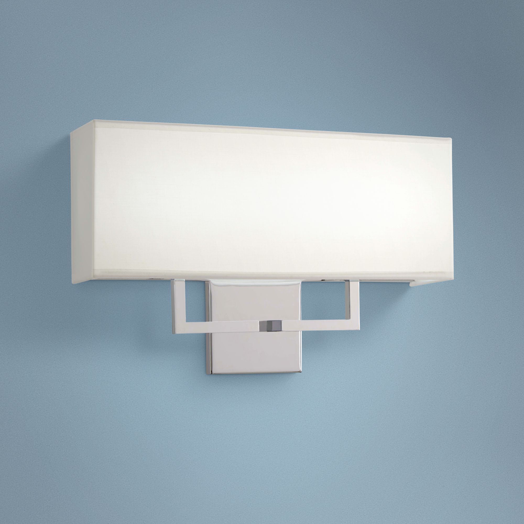 George Kovacs 16 3/4" Wide Chrome LED Wall Sconce