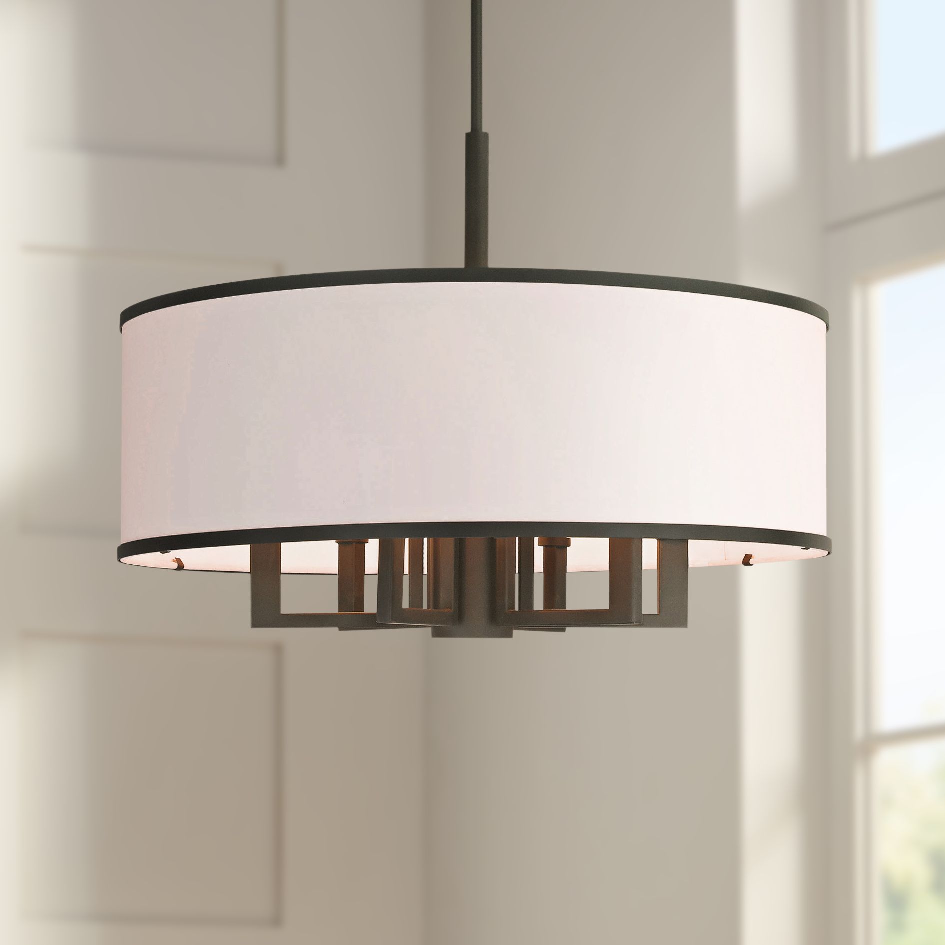 Park Ridge 24" Wide Bronze Pendant Light
