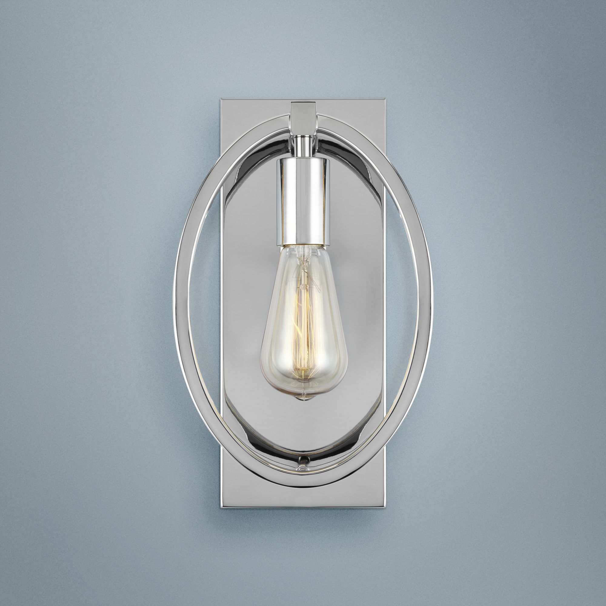 Feiss Marlena 12 1/2" High Chrome Wall Sconce