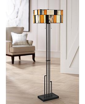 Black Western Floor Lamps Lamps Plus