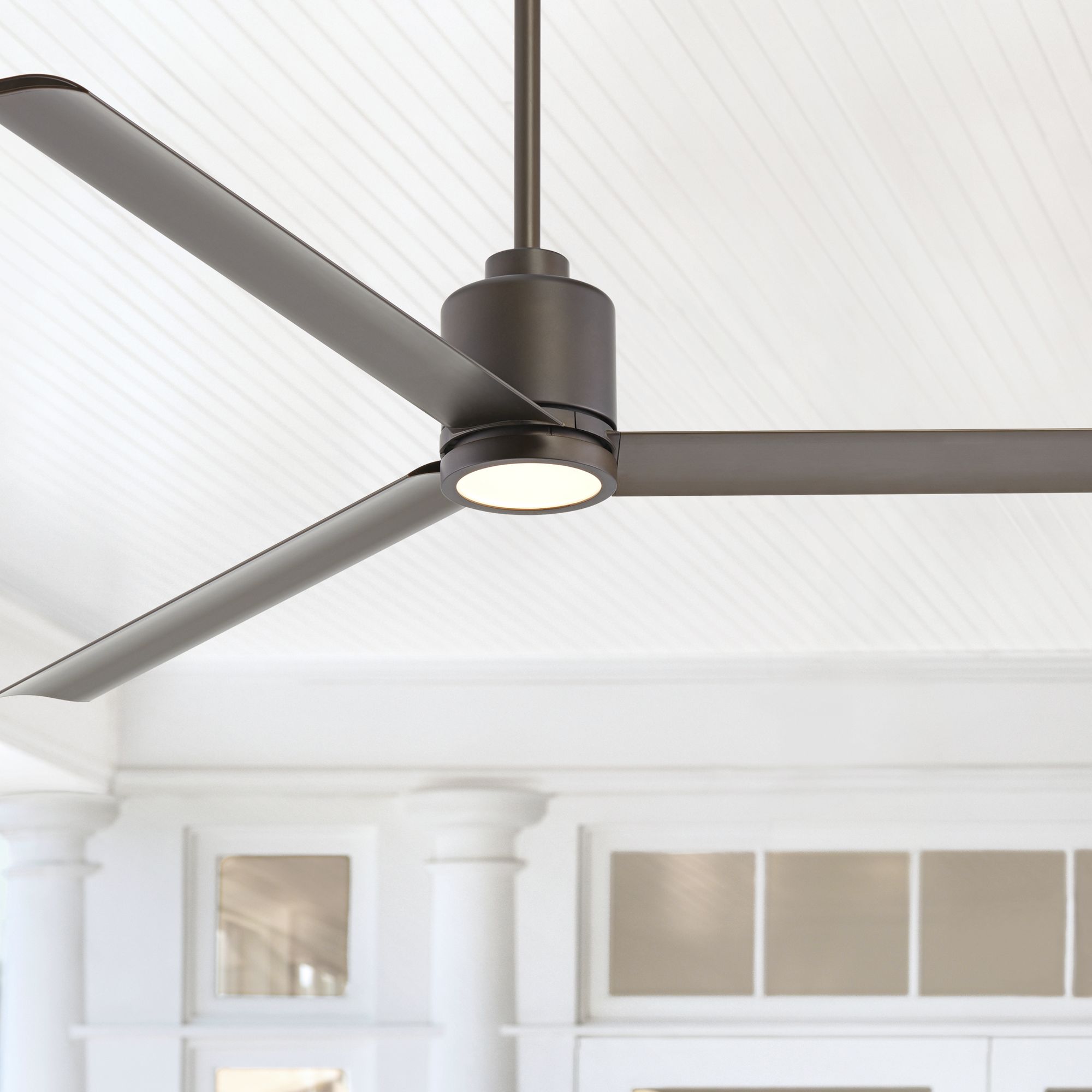 60 Status Bronze Damp Led Ceiling Fan