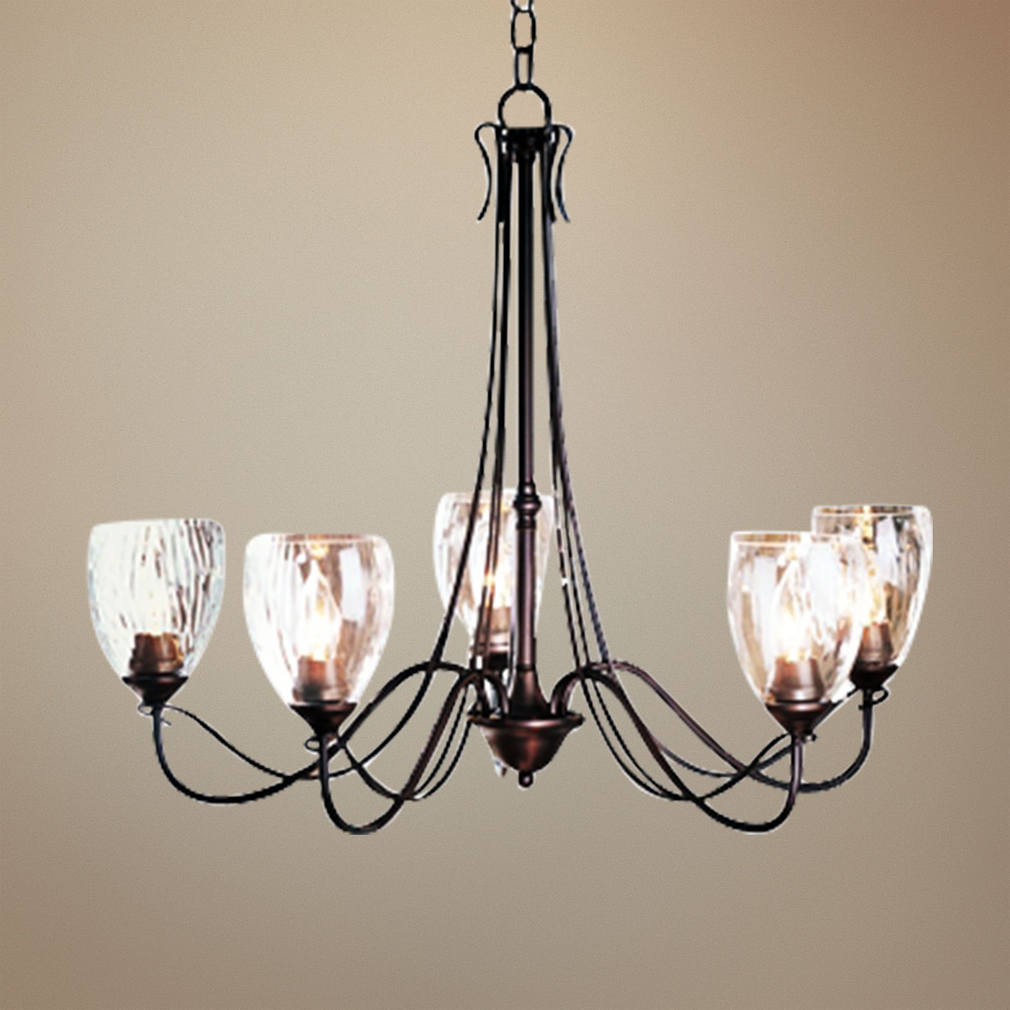 Hubbardton Trellis 28 1/4"W 5Light Chandelier 58314 Lamps Plus