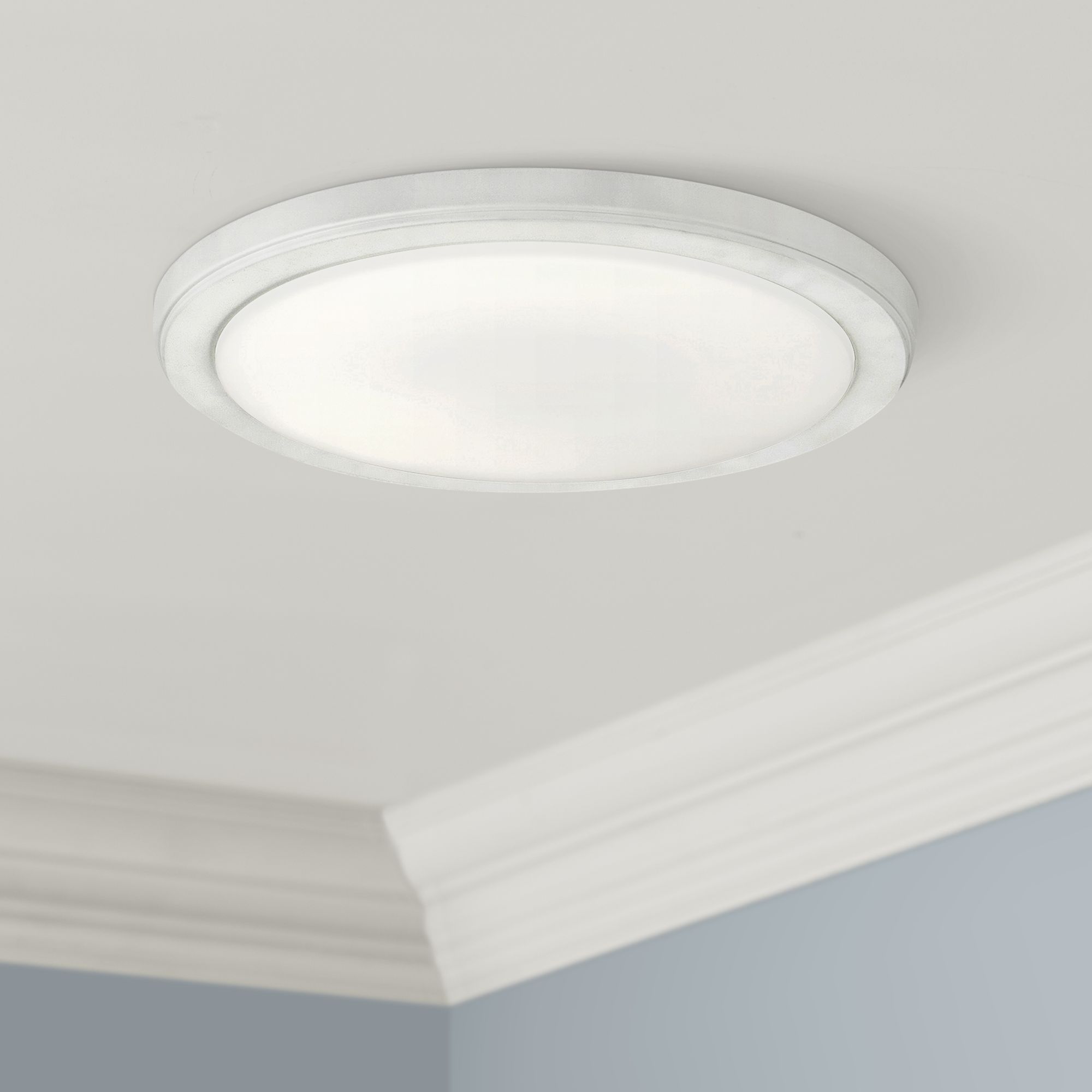 Kichler Zeo 13" Wide Round White 4000K LED Ceiling Light