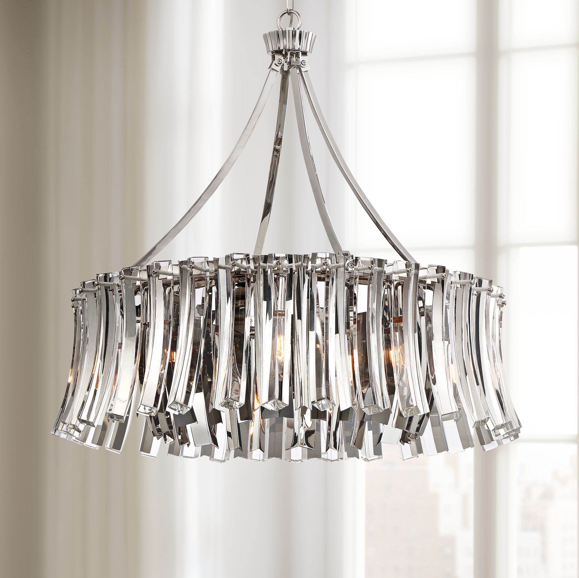 Elegance Royale 27 1/4" Wide Crystal Pendant Light