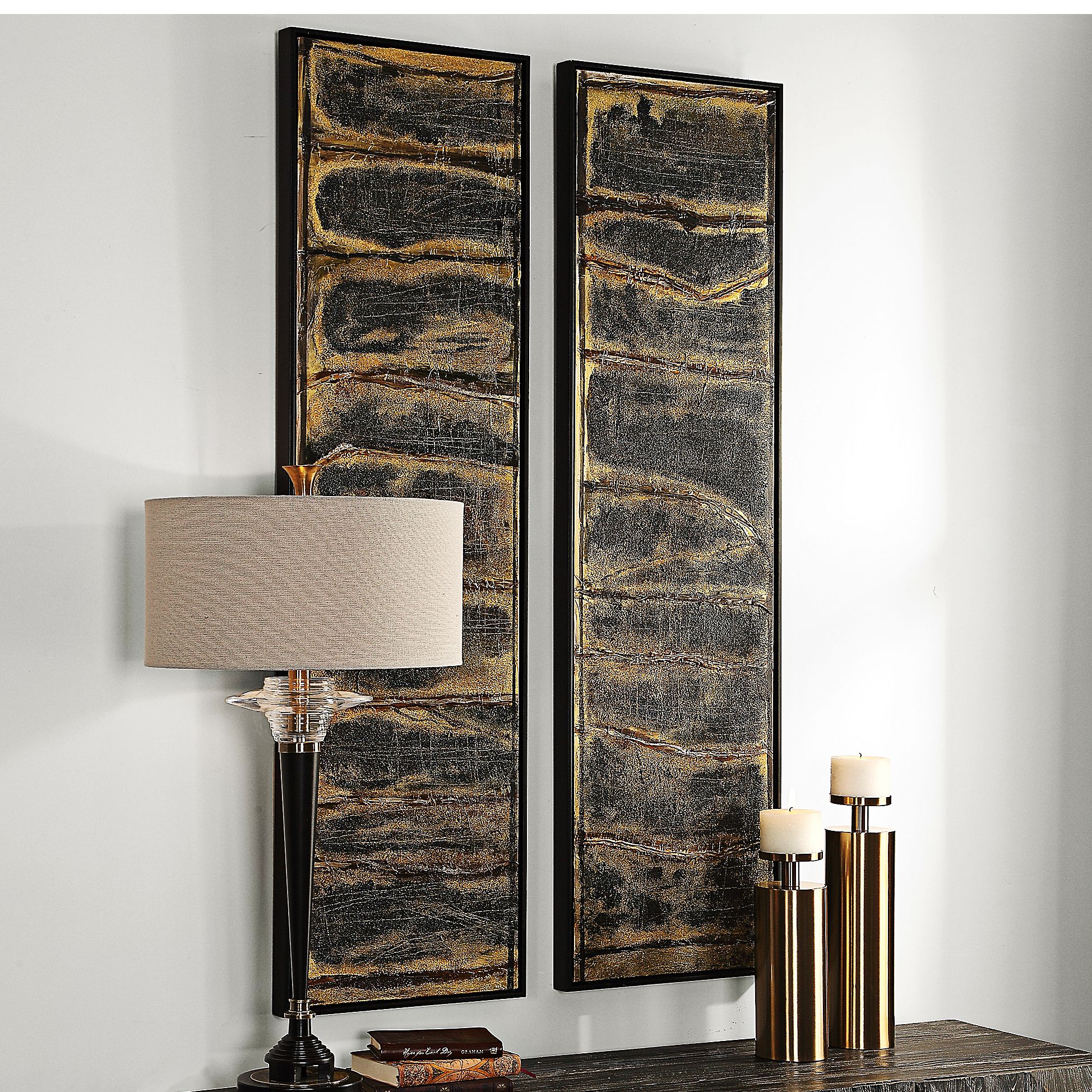 Wilderness 61 1/4" High 2-Piece Framed Canvas Wall Art Set