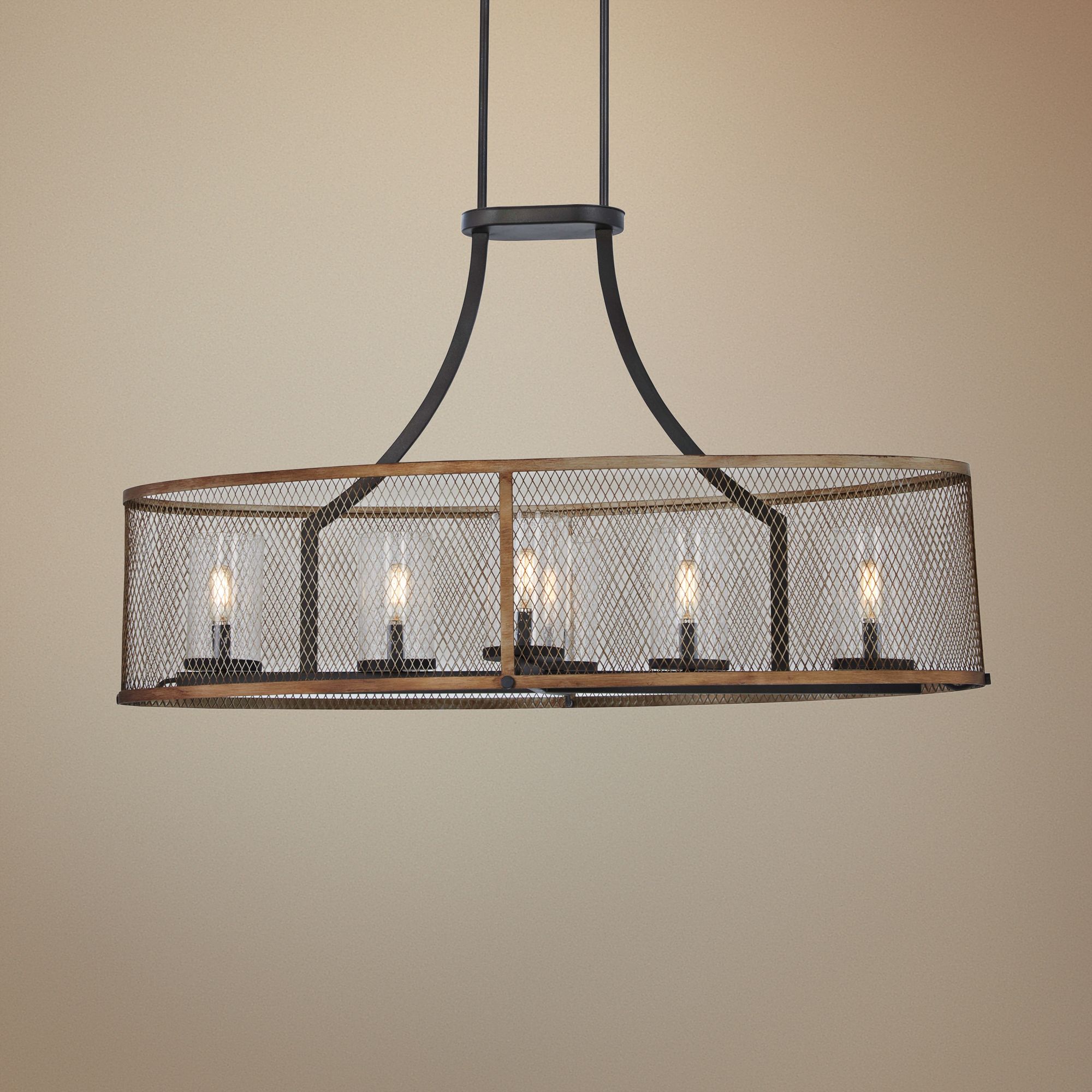 Marsden Commons 40 1/2"W Iron Kitchen Island Light Pendant