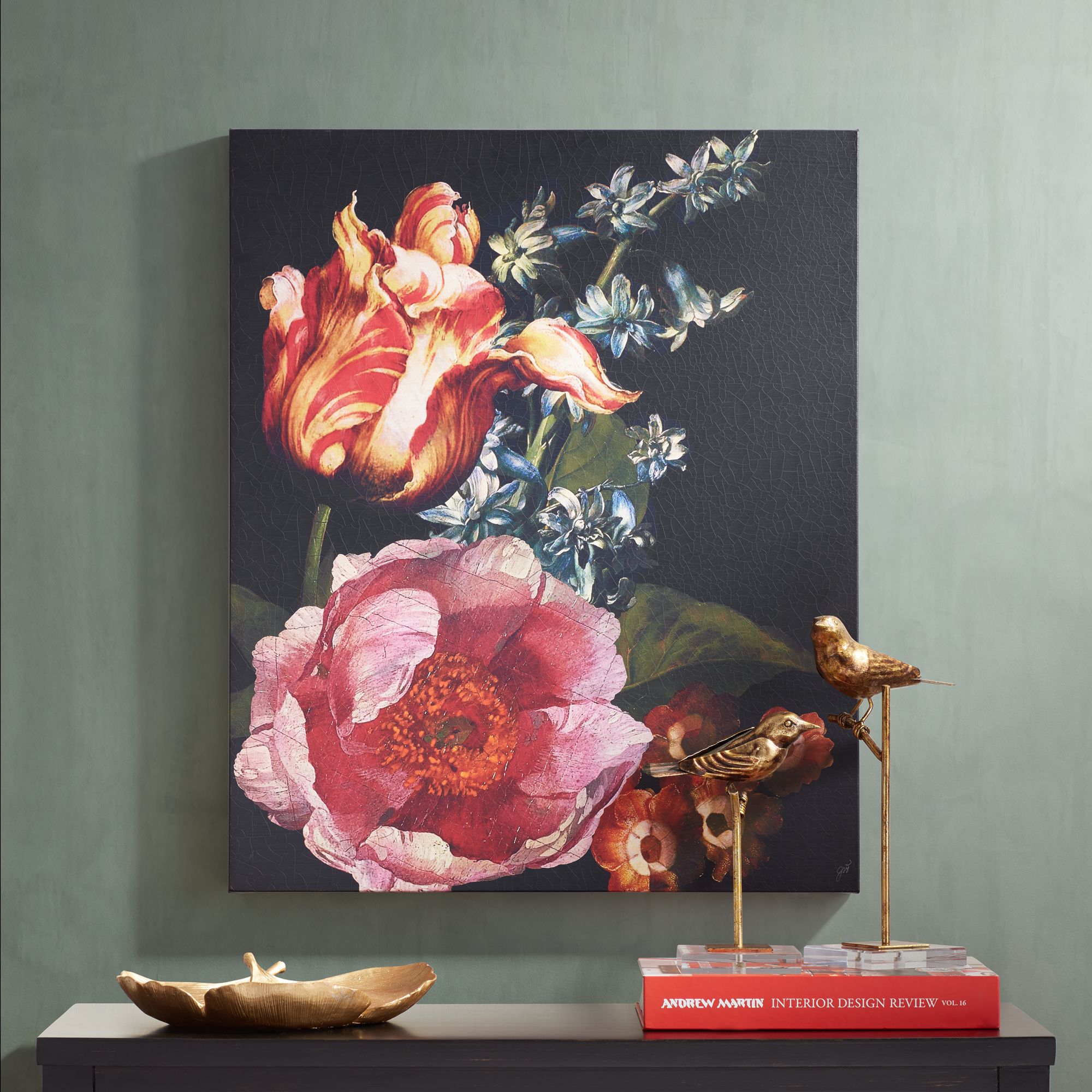 Dutch Garden I 31" High Wall Art