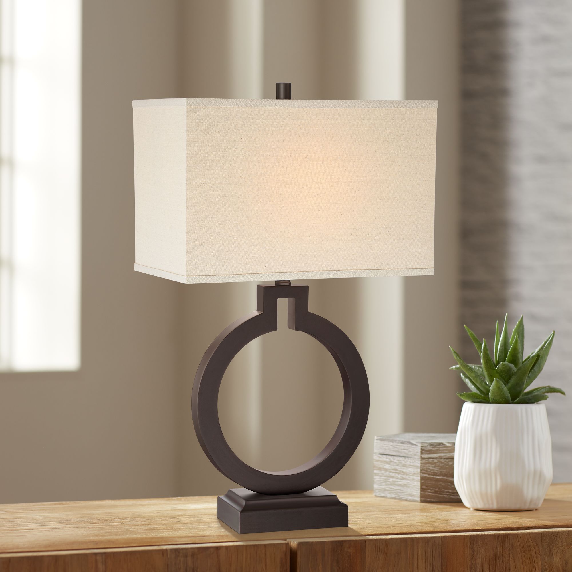 Benny Bronze Modern Table Lamp