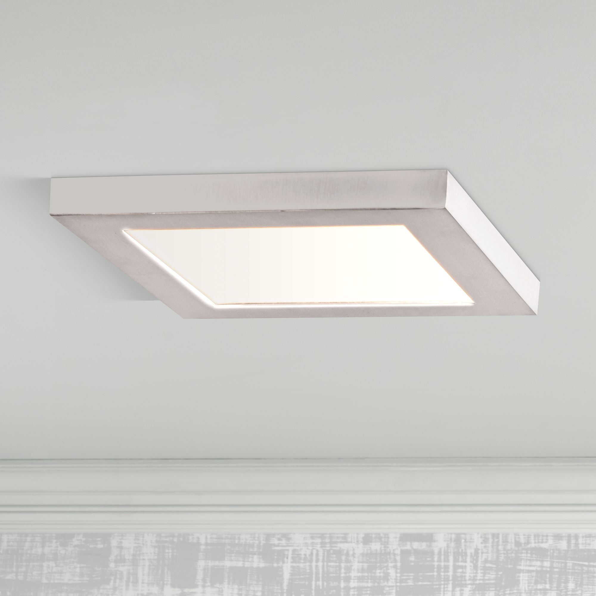 Boxer 5 1/2" Wide White LED Ceiling Light