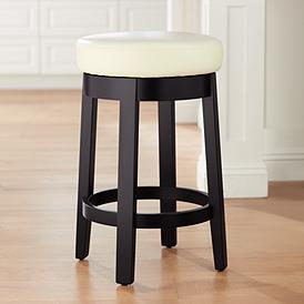 Modern Backless Bar Stools Lamps Plus, Lamps Plus Backless Counter Stools