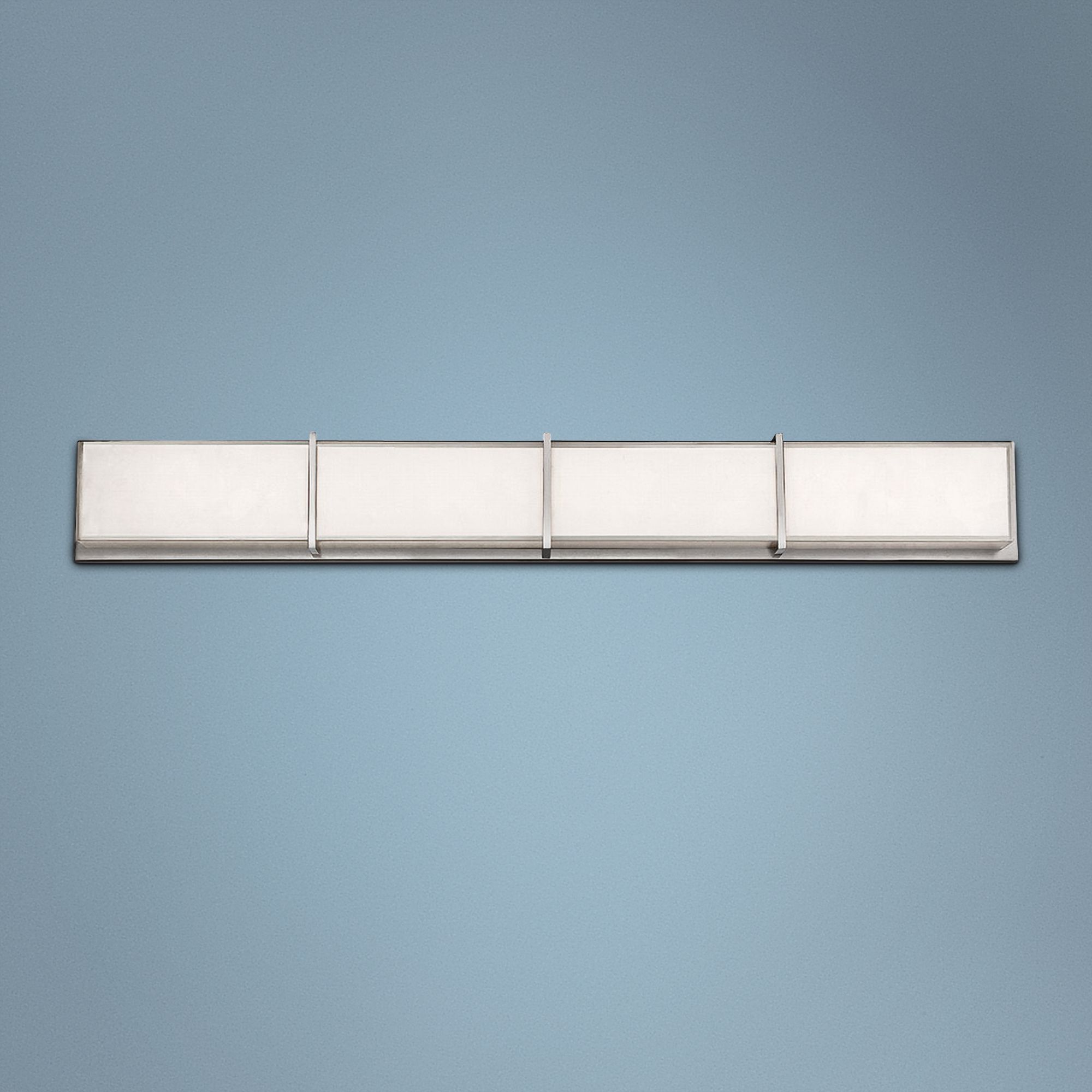 Modern Forms Bahn 38" Wide Brushed Nickel LED Bath Light