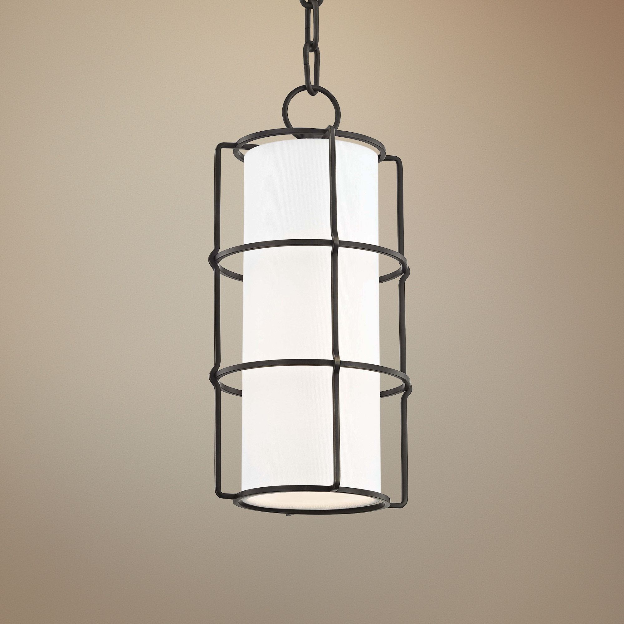 Hudson Valley Sovereign 7" Wide Old Bronze Mini Pendant