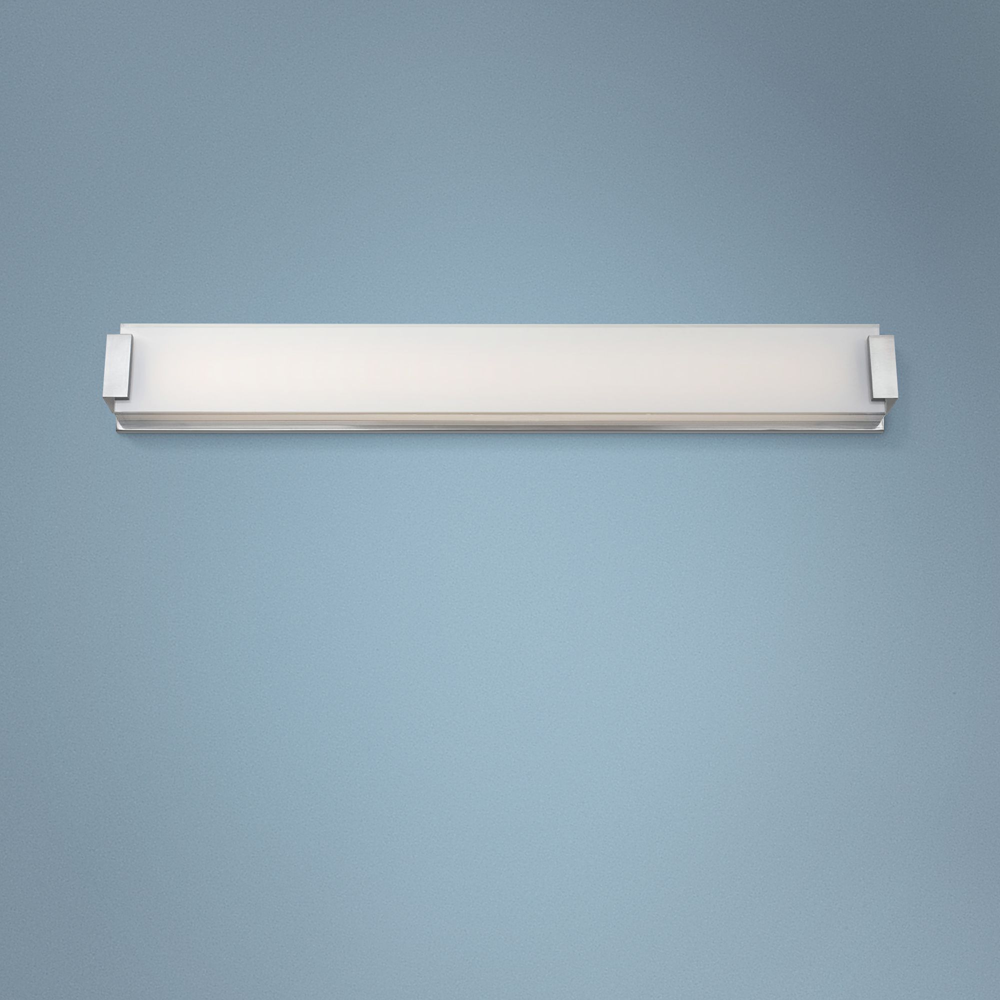 Modern Forms Polar 40" Wide Brushed Nickel LED Bath Light