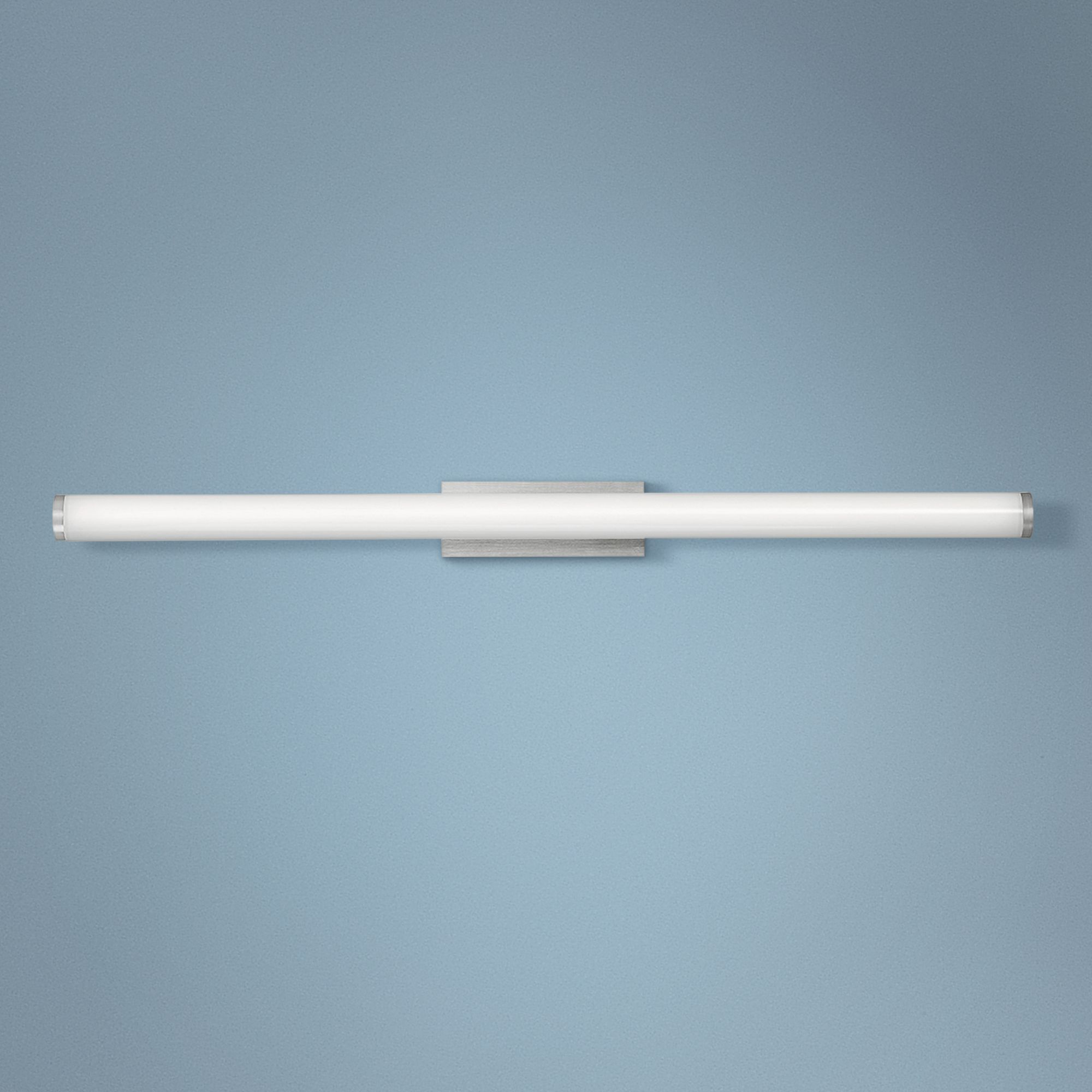 Modern Forms Sabre 37 1/4"W Brushed Aluminum LED Bath Light