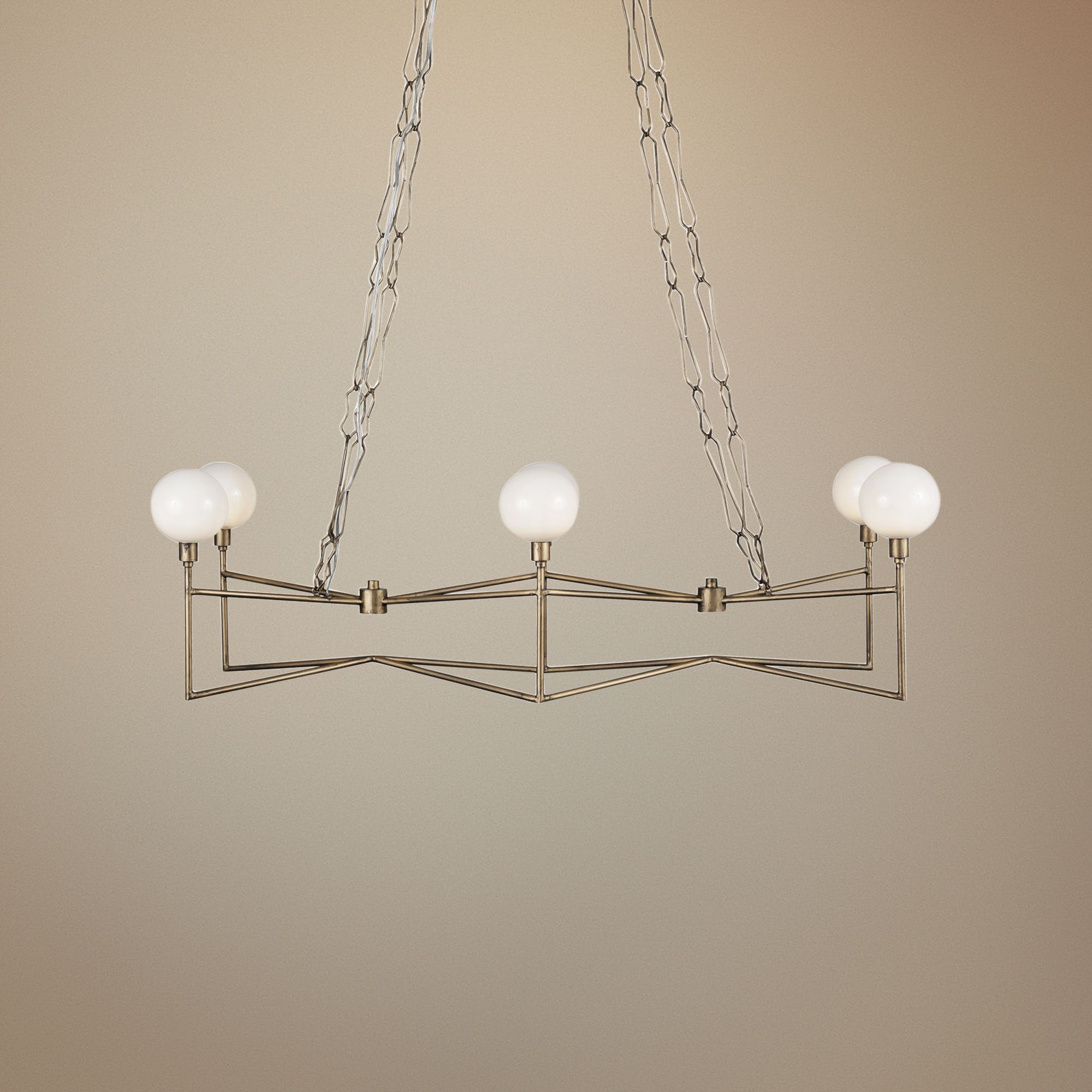 Bodie 36 1/2" Wide Havana Gold Kitchen Island Light Pendant