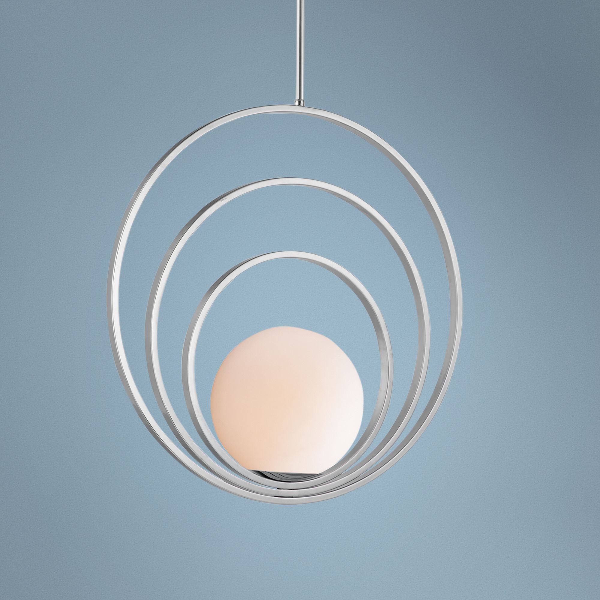 Maxim Coronet 20 1/2" Wide Polished Chrome Pendant Light