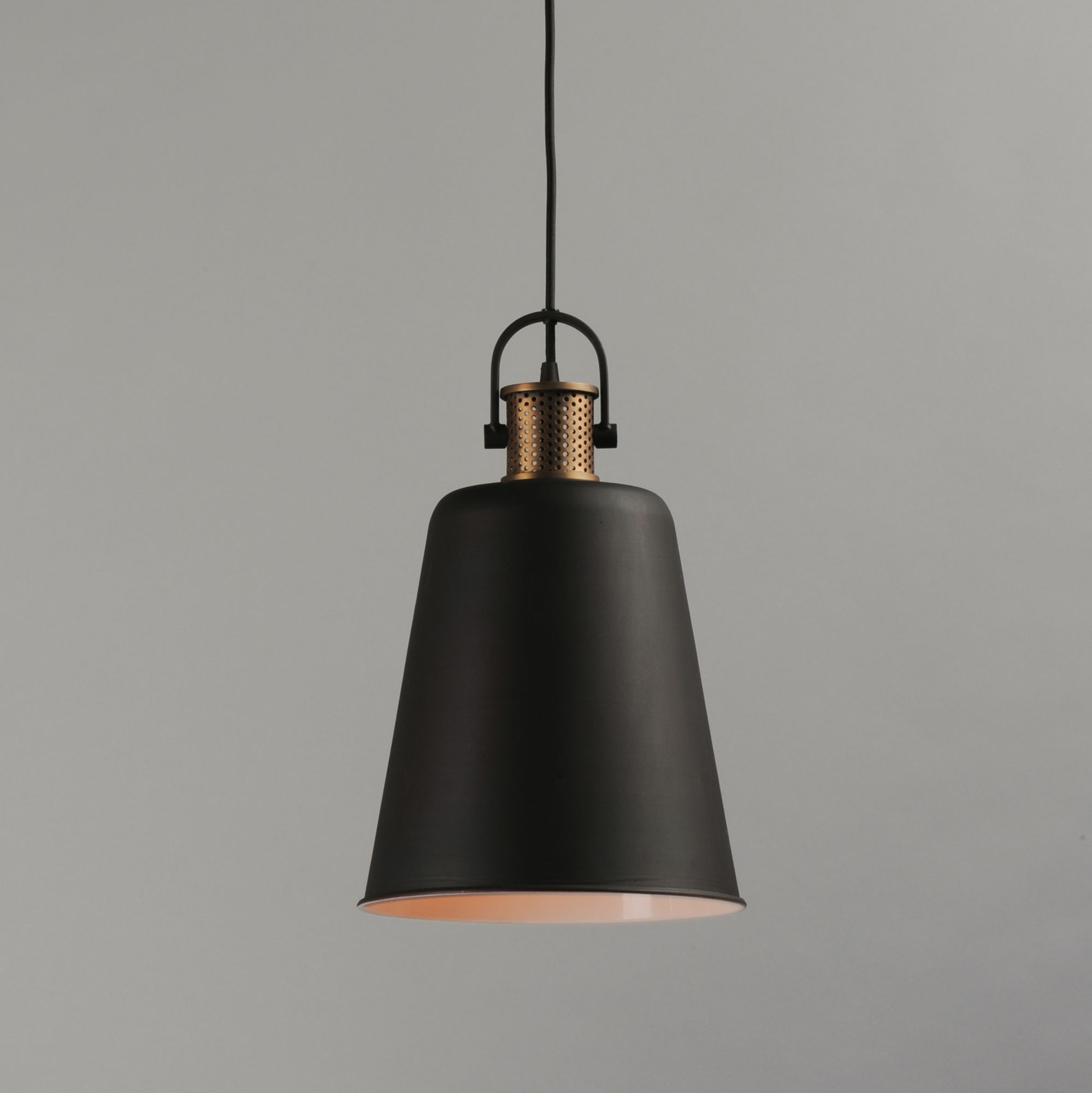 Maxim Sedona 9 3/4"W Bronze and Antique Brass Mini Pendant