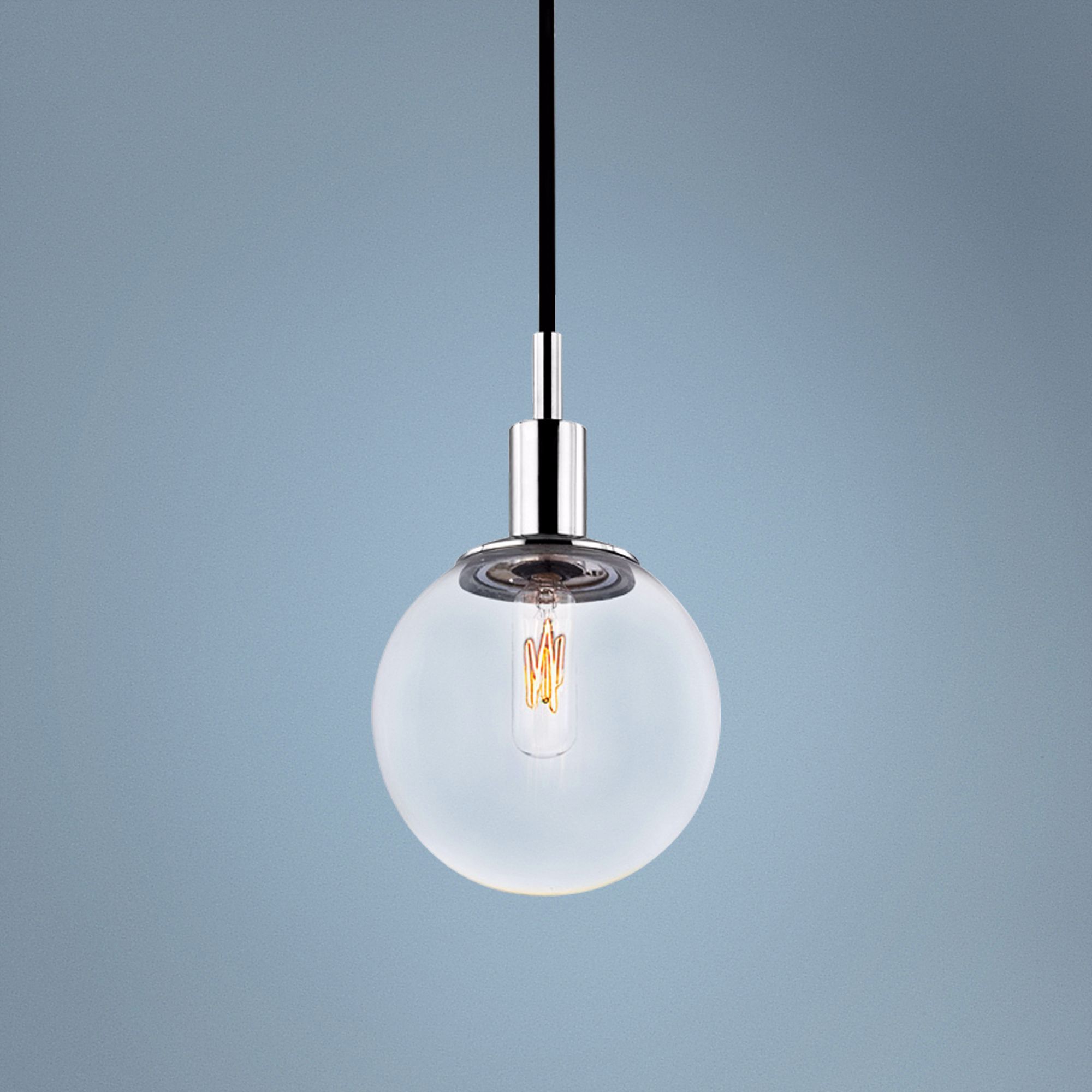 Sonneman Orb 5 1/2" Wide Polished Chrome Mini Pendant