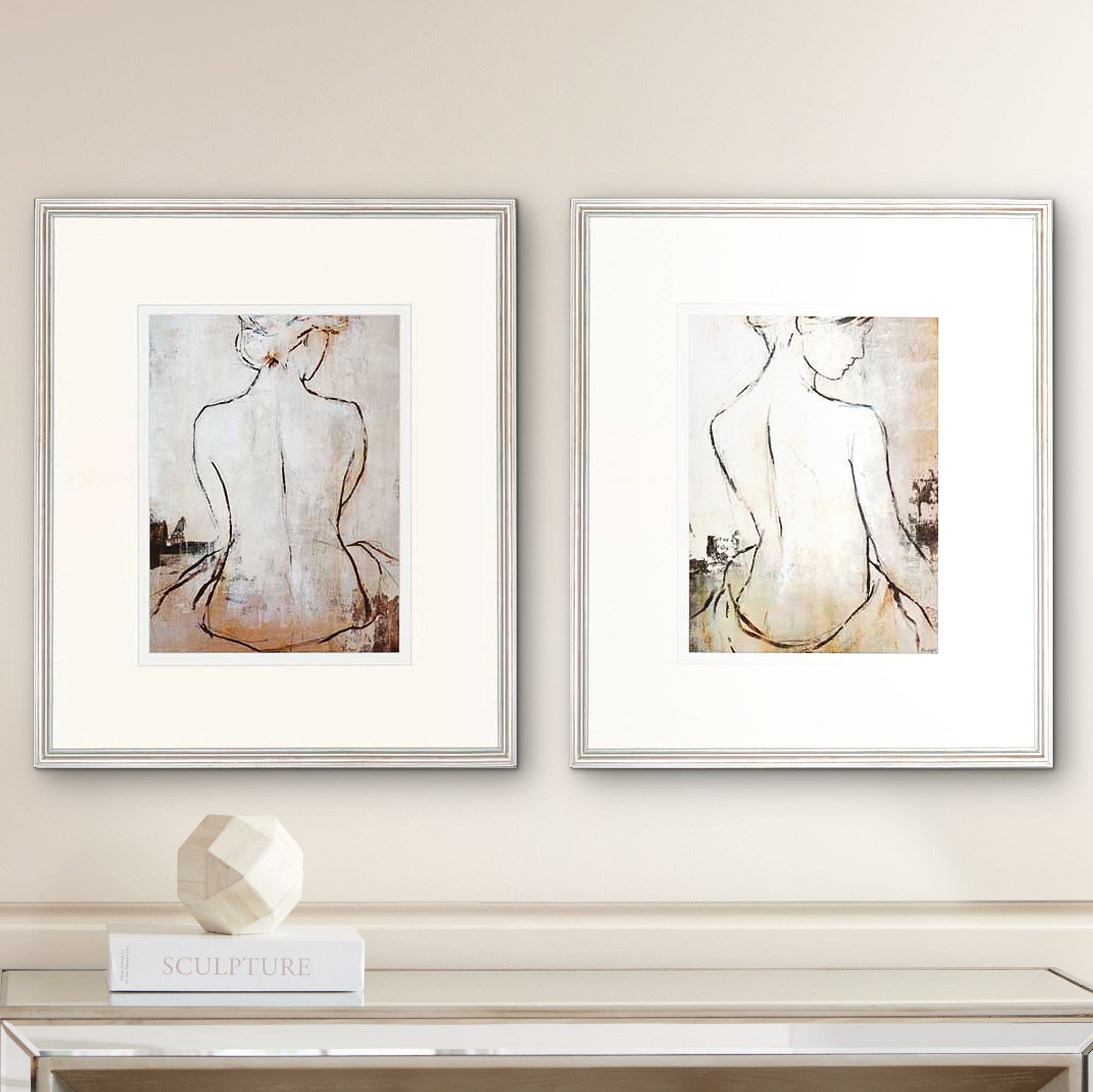 Set of 2 Spa Day 27" High Wall Art
