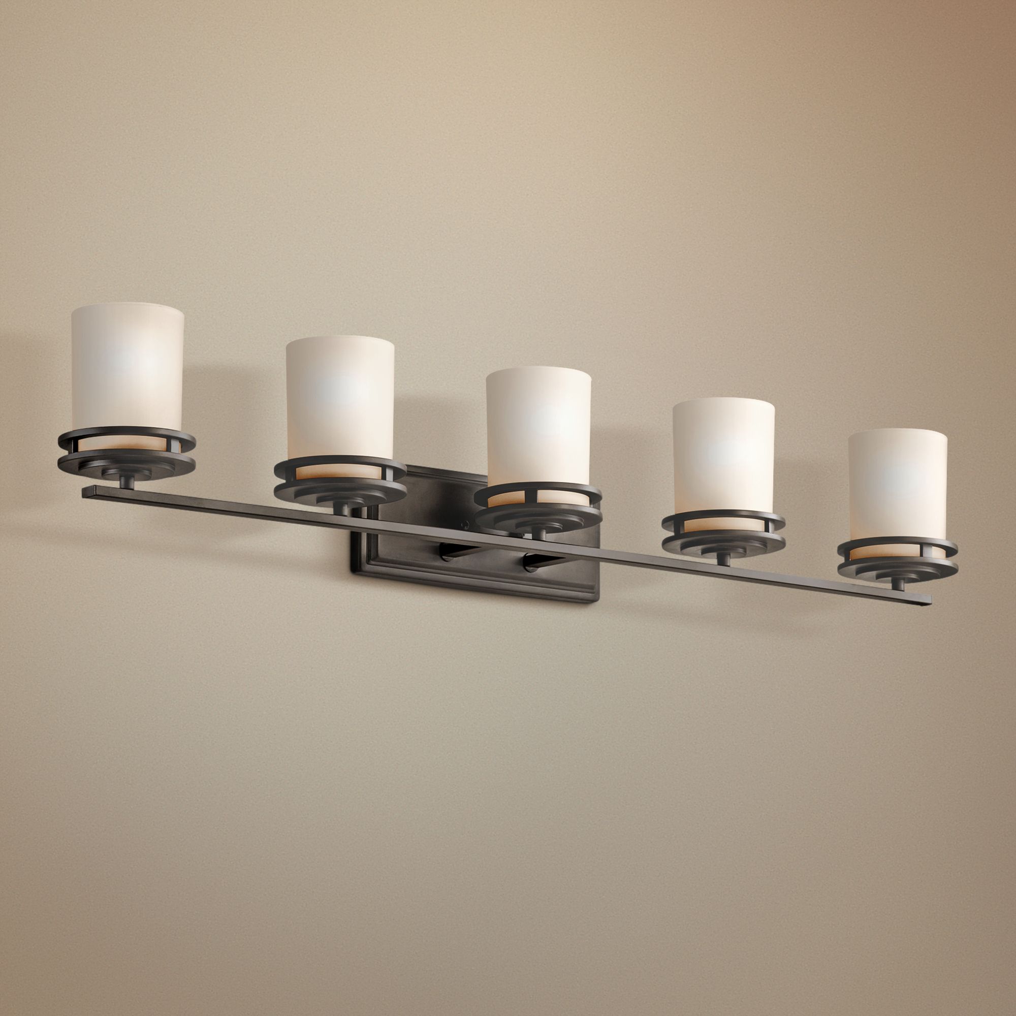 Kichler Hendrick 43" Wide Olde Bronze Bath Light