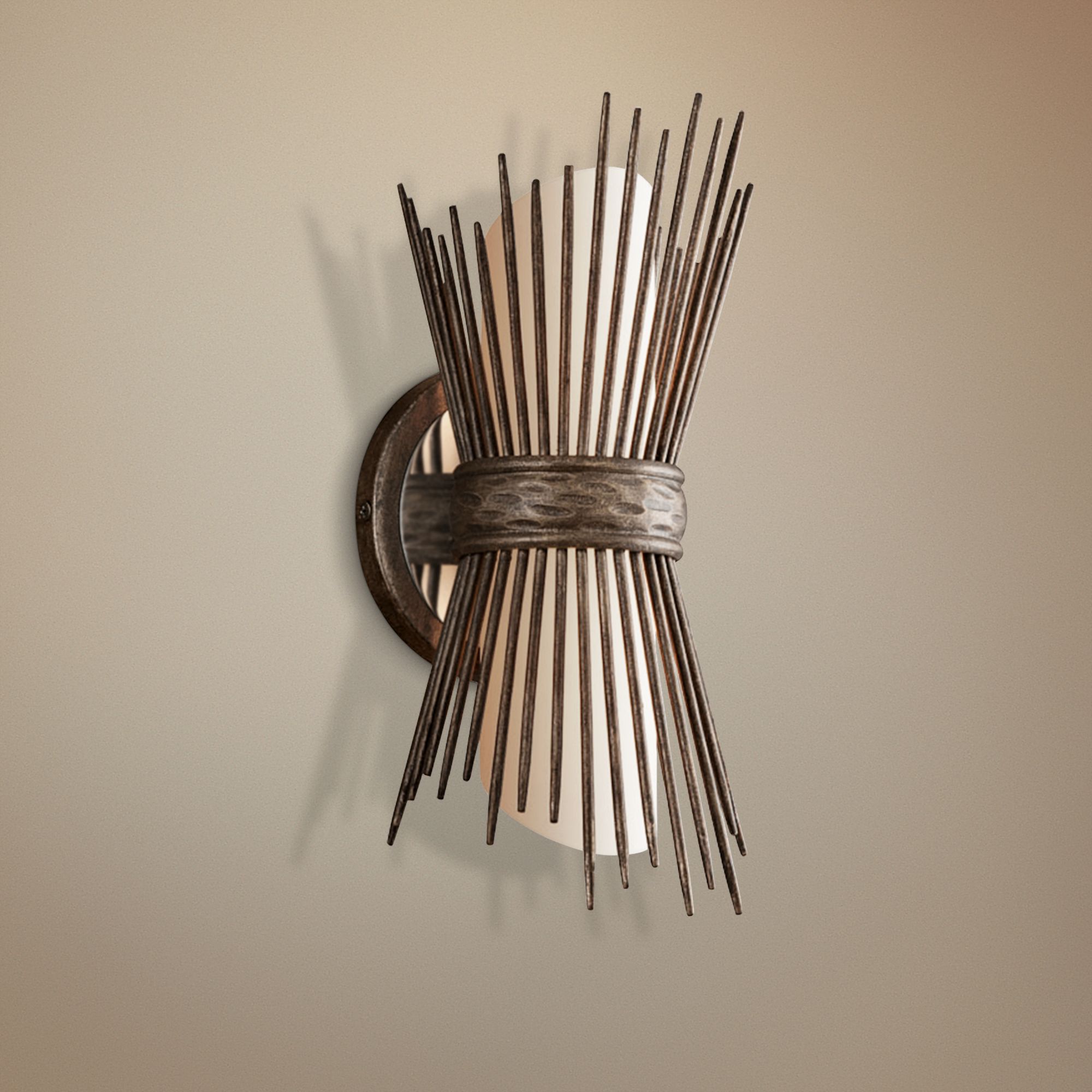 Blink 14" High Cottage Bronze Wall Sconce