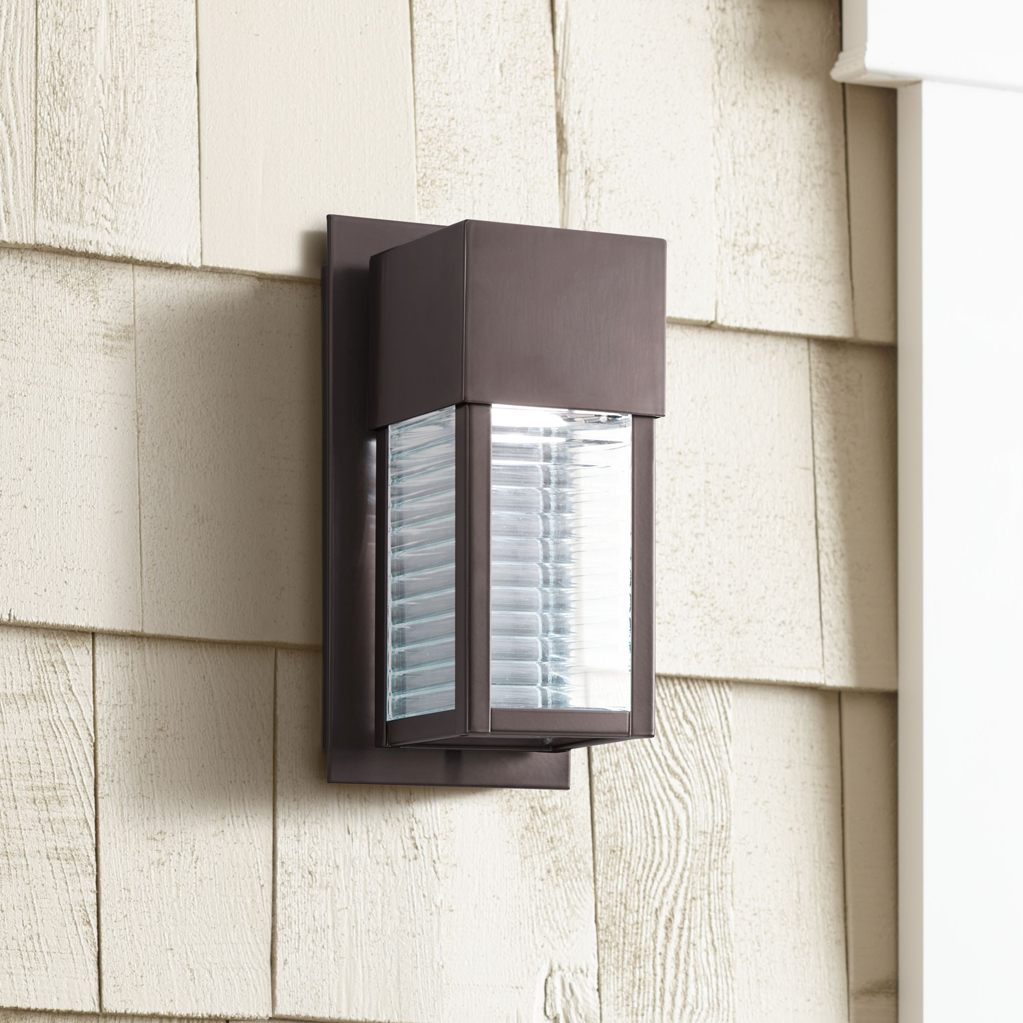 Kichler Sorel 10 3/4" High Bronze Outdoor LED Wall Light