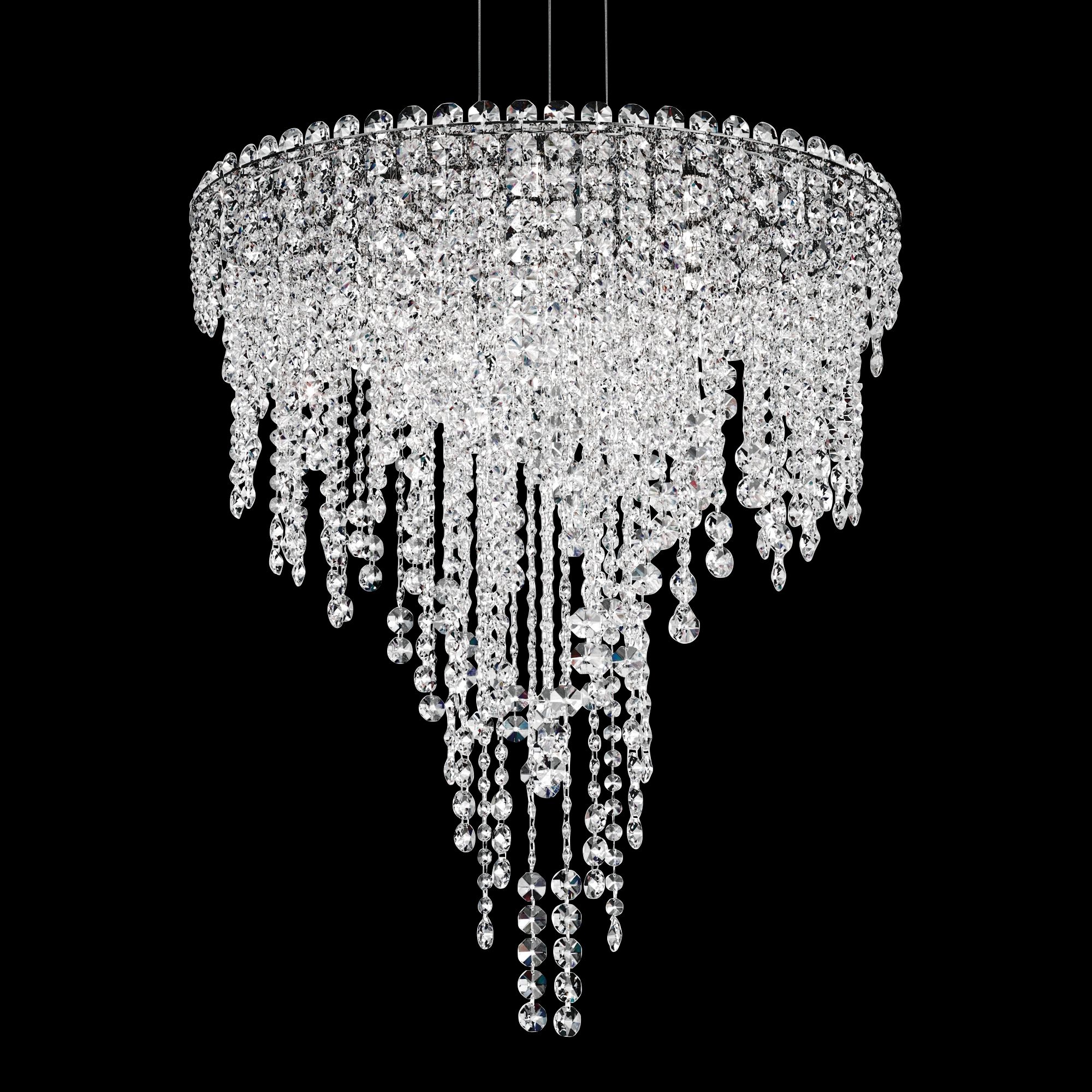 Schonbek Chantant 24" Wide Small Crystal Pendant Light