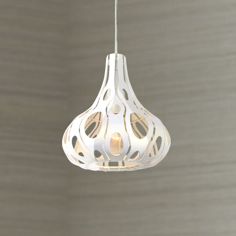 Varaluz Masquerade 9" Wide Pearl Mini Pendant