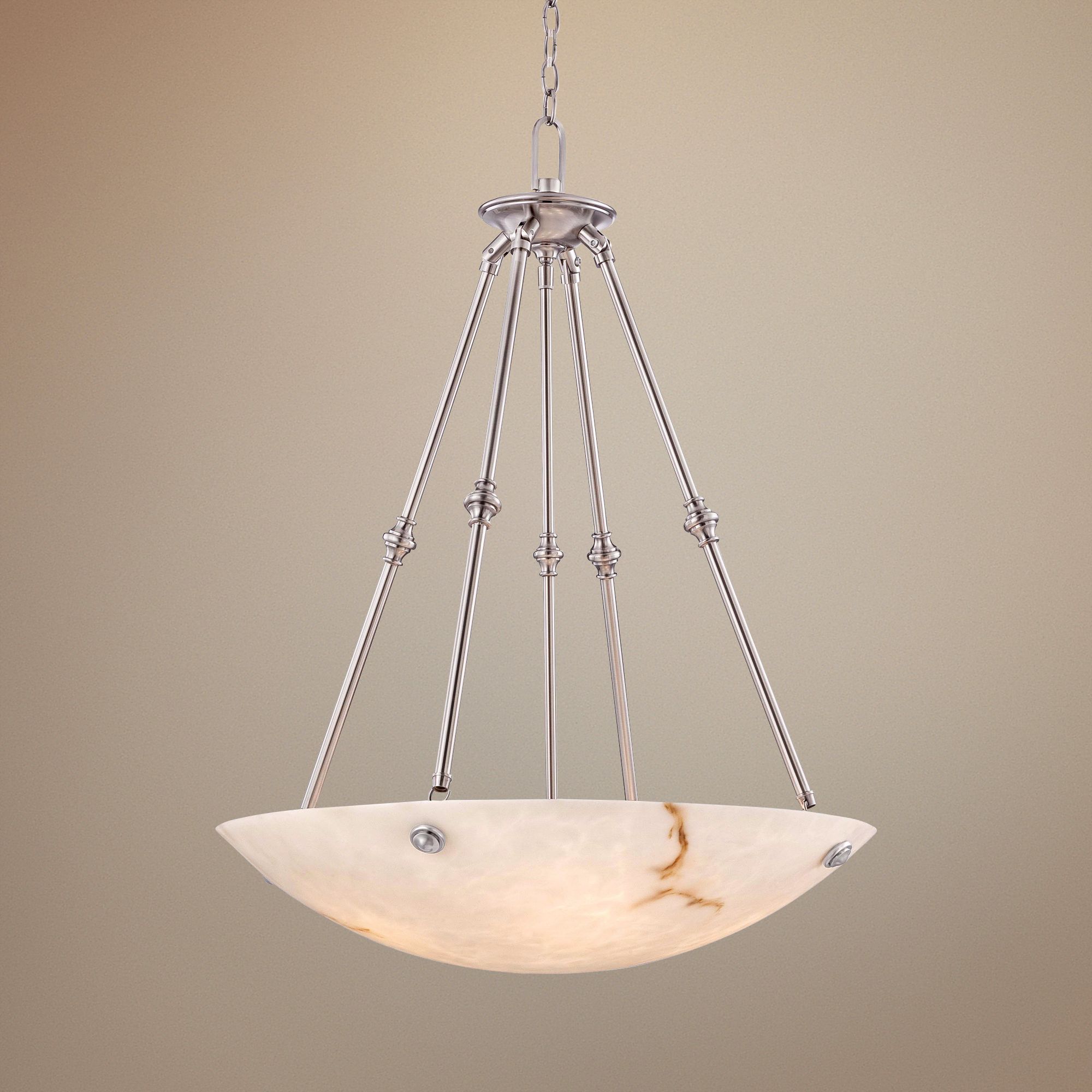 Metropolitan Virtuoso 27" Wide Pewter Pendant Light