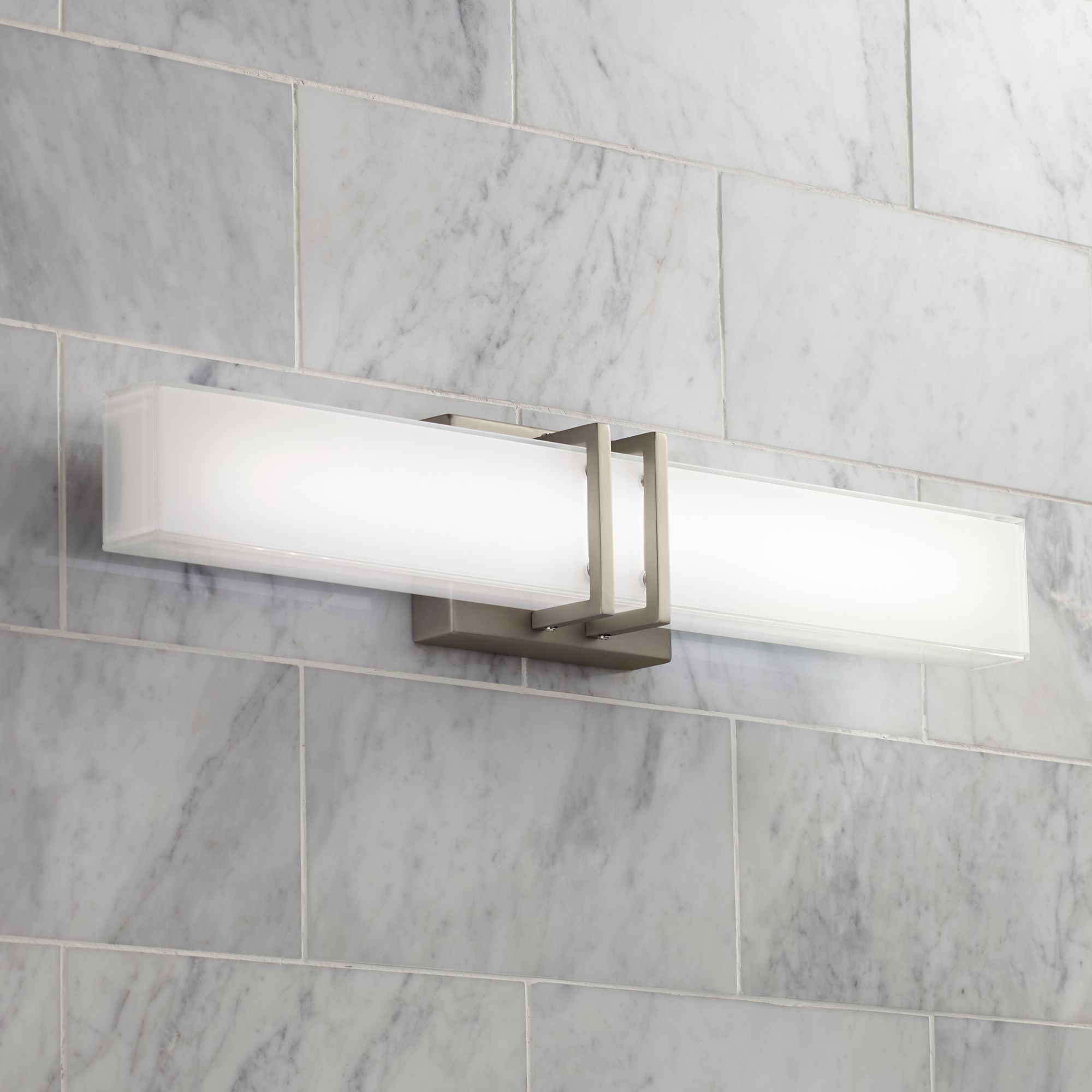 low profile bathroom light fixtures