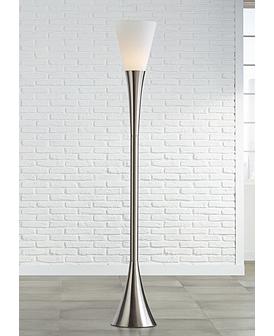 Contemporary Floor Lamp Modern Steel or Bronze Light Industrial Lighting NEW 