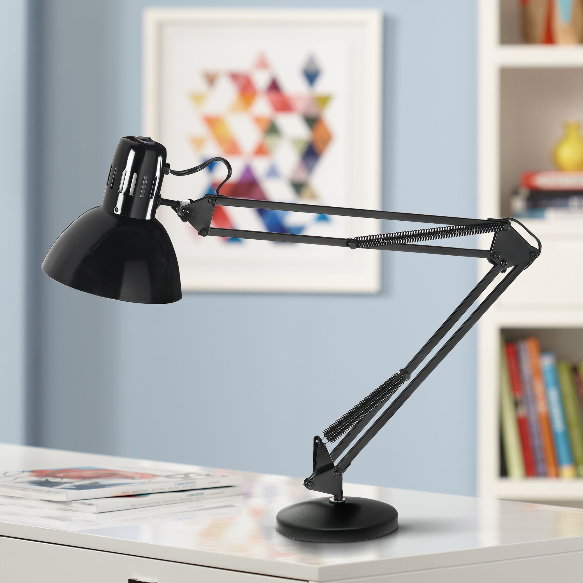 Bureau Black Adjustable LED Desk Lamp