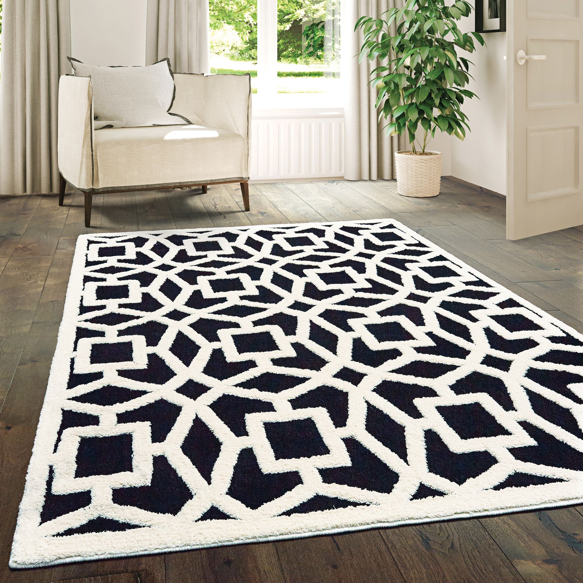 United Weavers Pure Lemniscate Onyx Area Rug