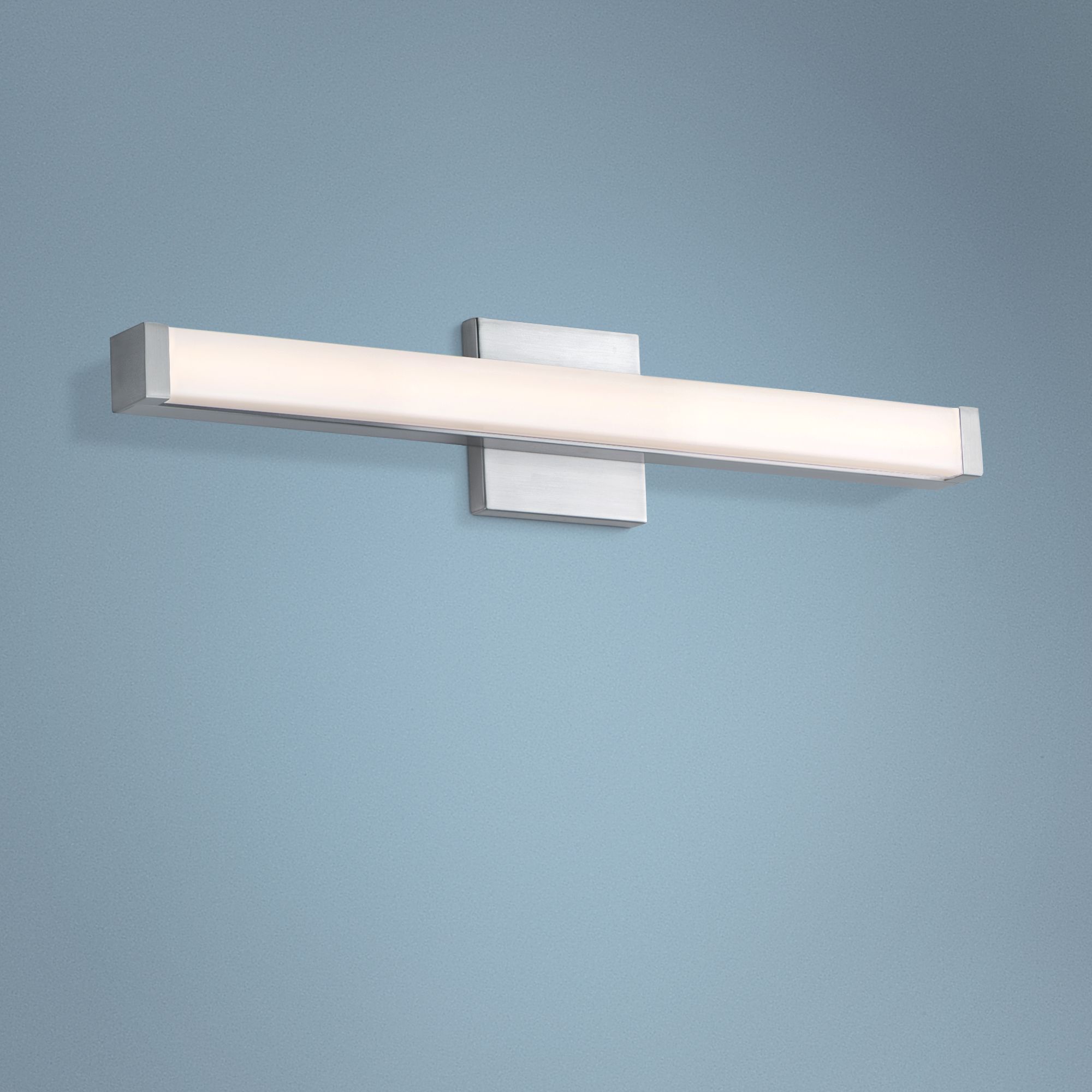 Maxim Spec Vanity 24" Wide Satin Nickel LED Bath Light