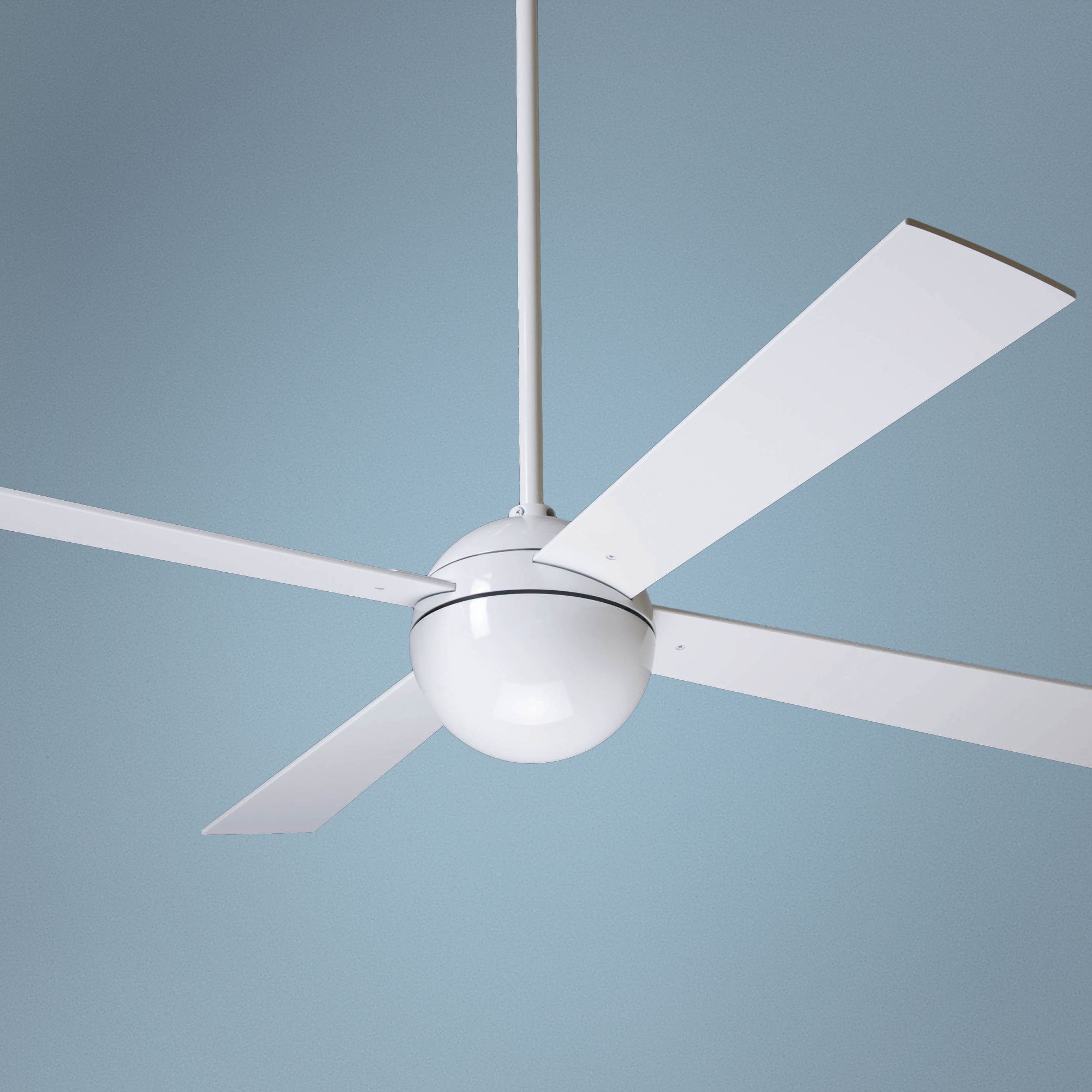 52 Modern Fan Company Gloss White Ball Ceiling Fan 61098 Lamps Plus   61098cropped.fpx