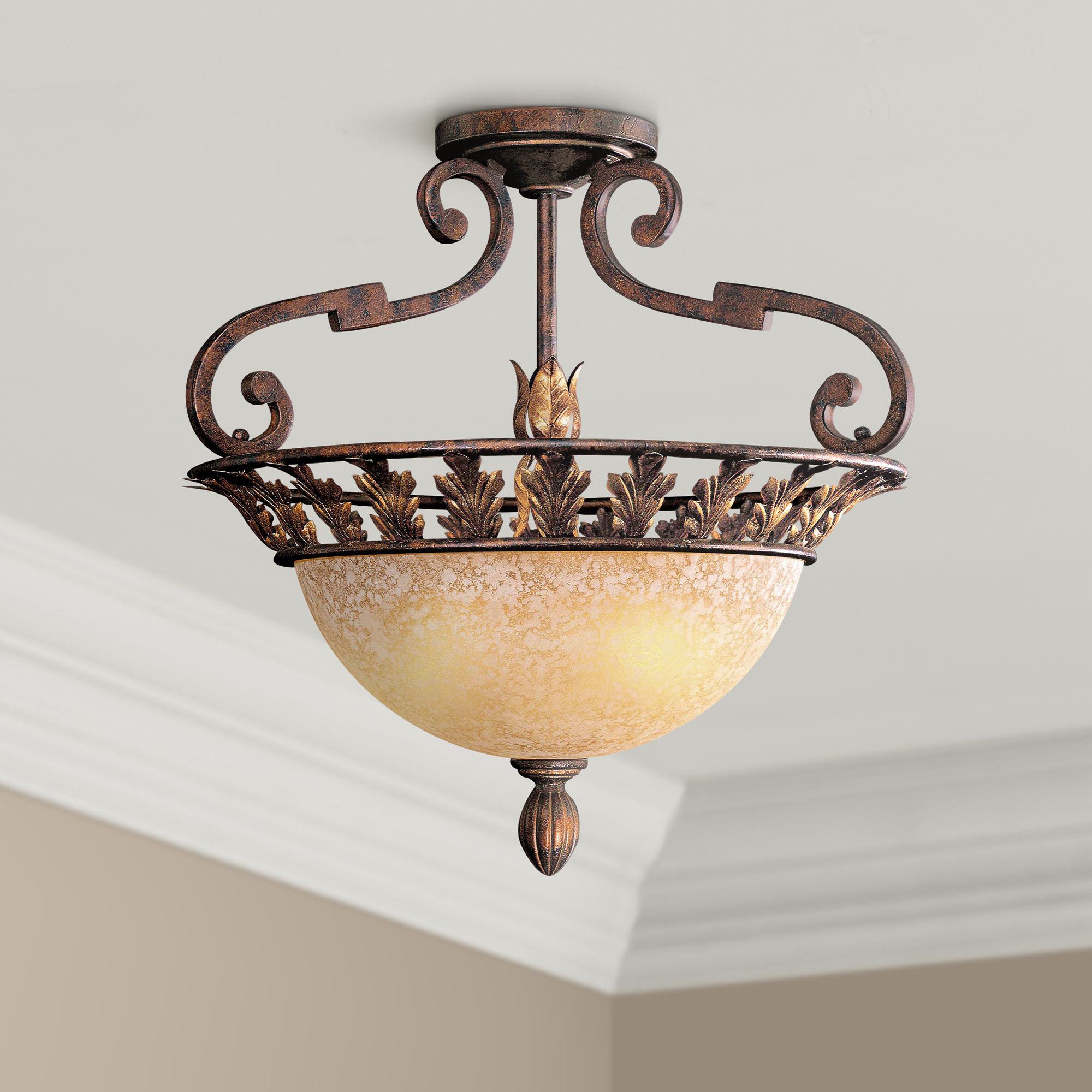 Metropolitan Zaragoza 19 1/2" Wide Ceiling Light Fixture