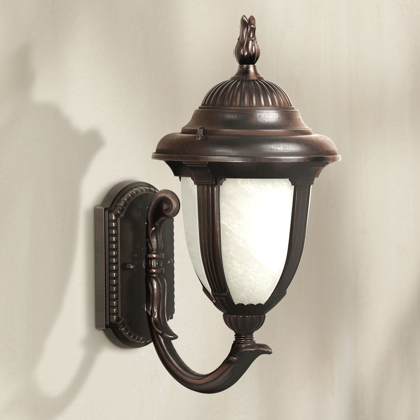 Casa Sorrento 14 3/4" High Bronze Outdoor Wall Light