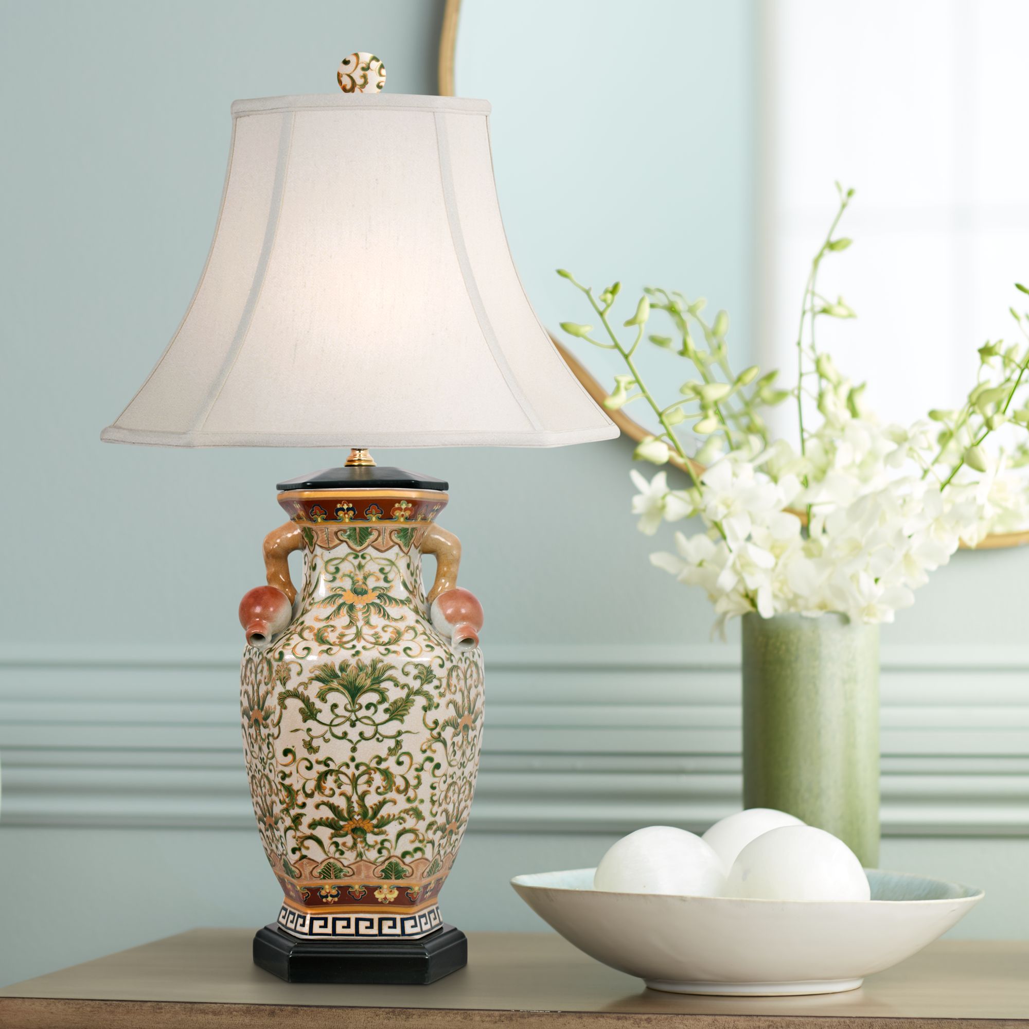 oriental ceramic table lamps