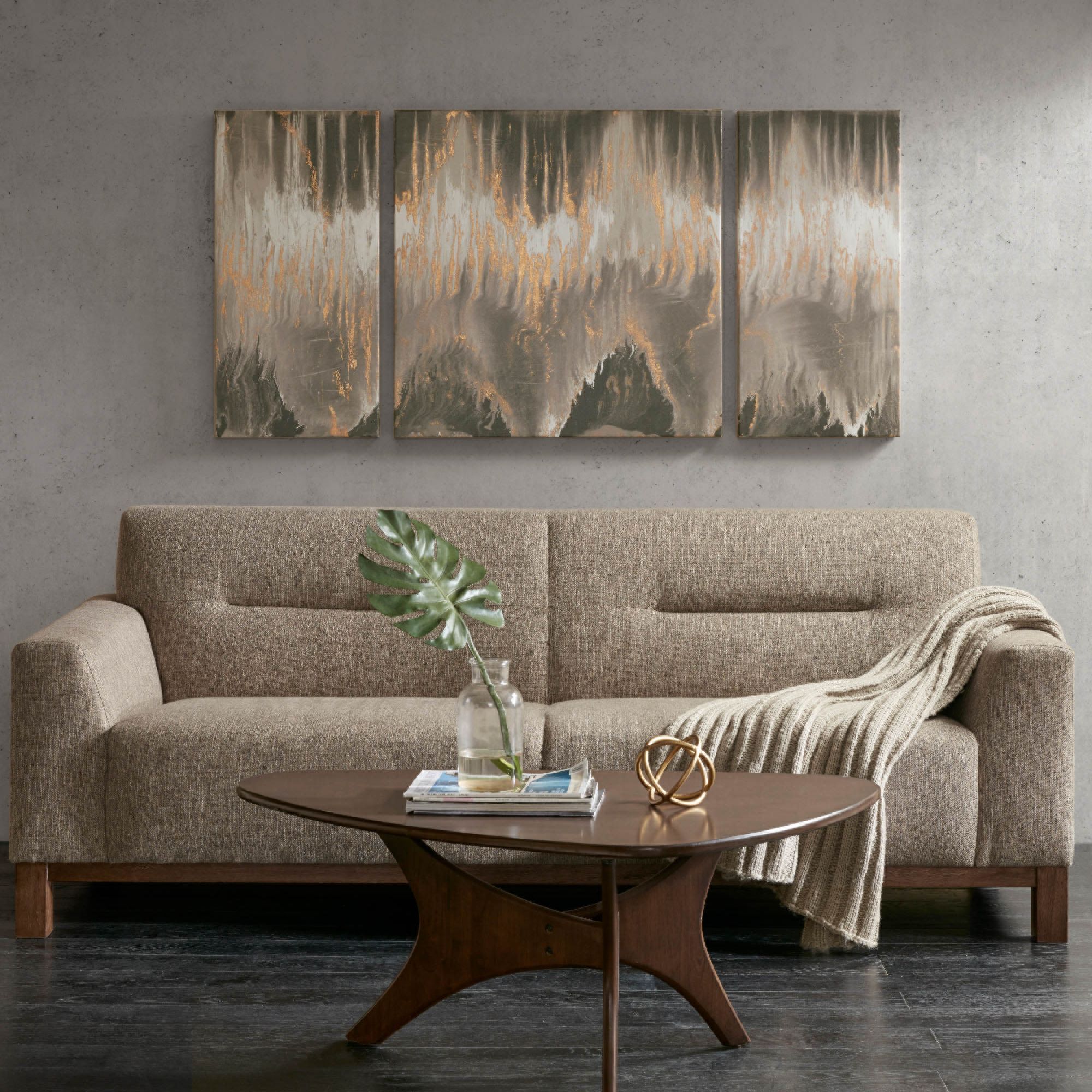 INK + IVY Relevance 3-Piece Canvas Wall Art Set