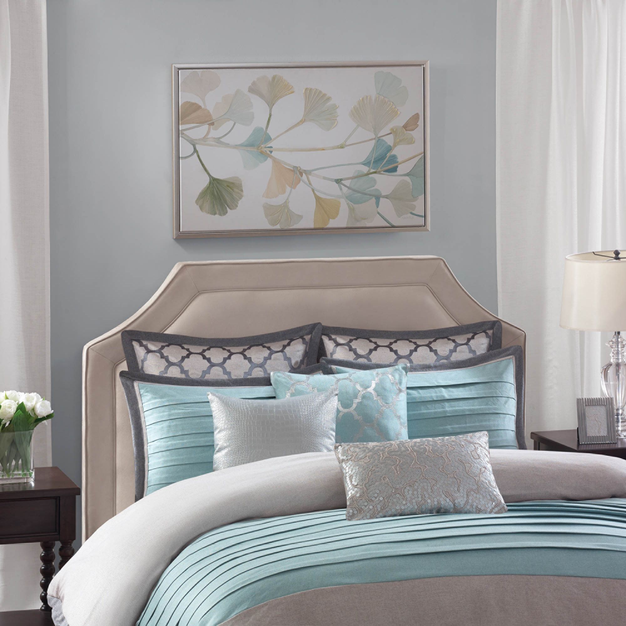 Spring Ginkgo Leaves 36" High Print on Canvas Wall Art