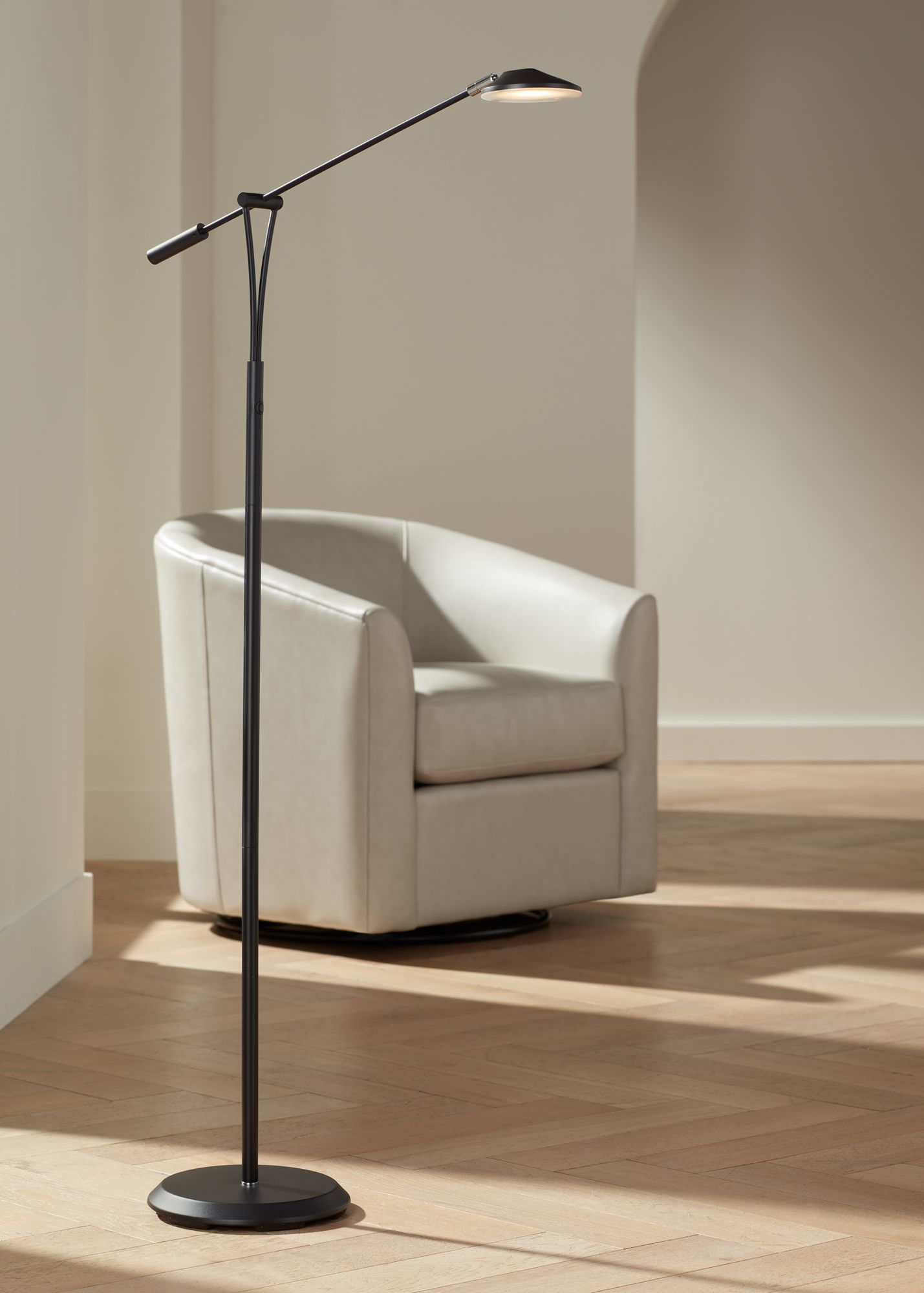 Arnie Pharmacy Style LED Floor Lamp