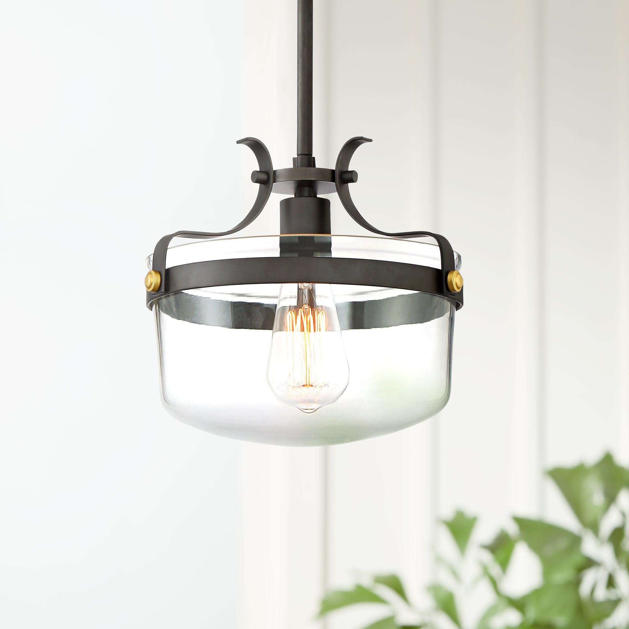 Cami 10 1/4" Wide Bronze Mini Pendant Light