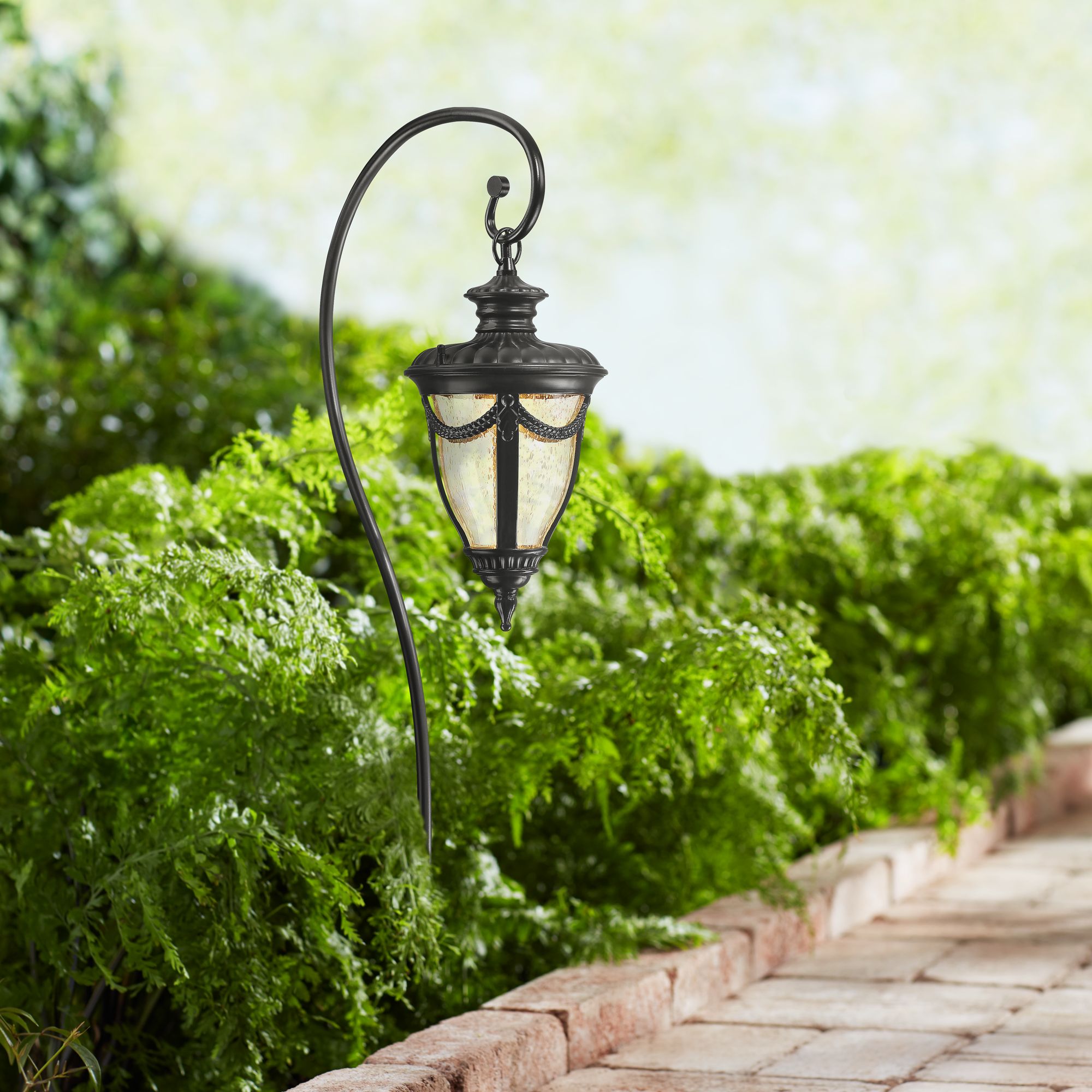 Calistoga 31.5" High Black LED Landscape Path Light