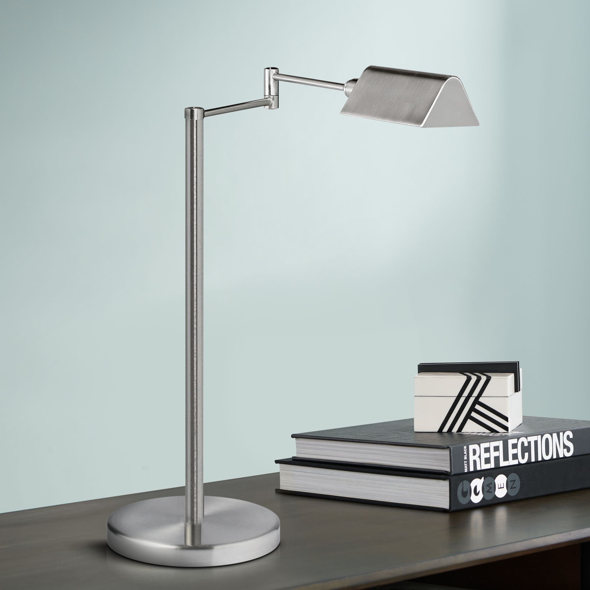 metal swing arm desk lamp