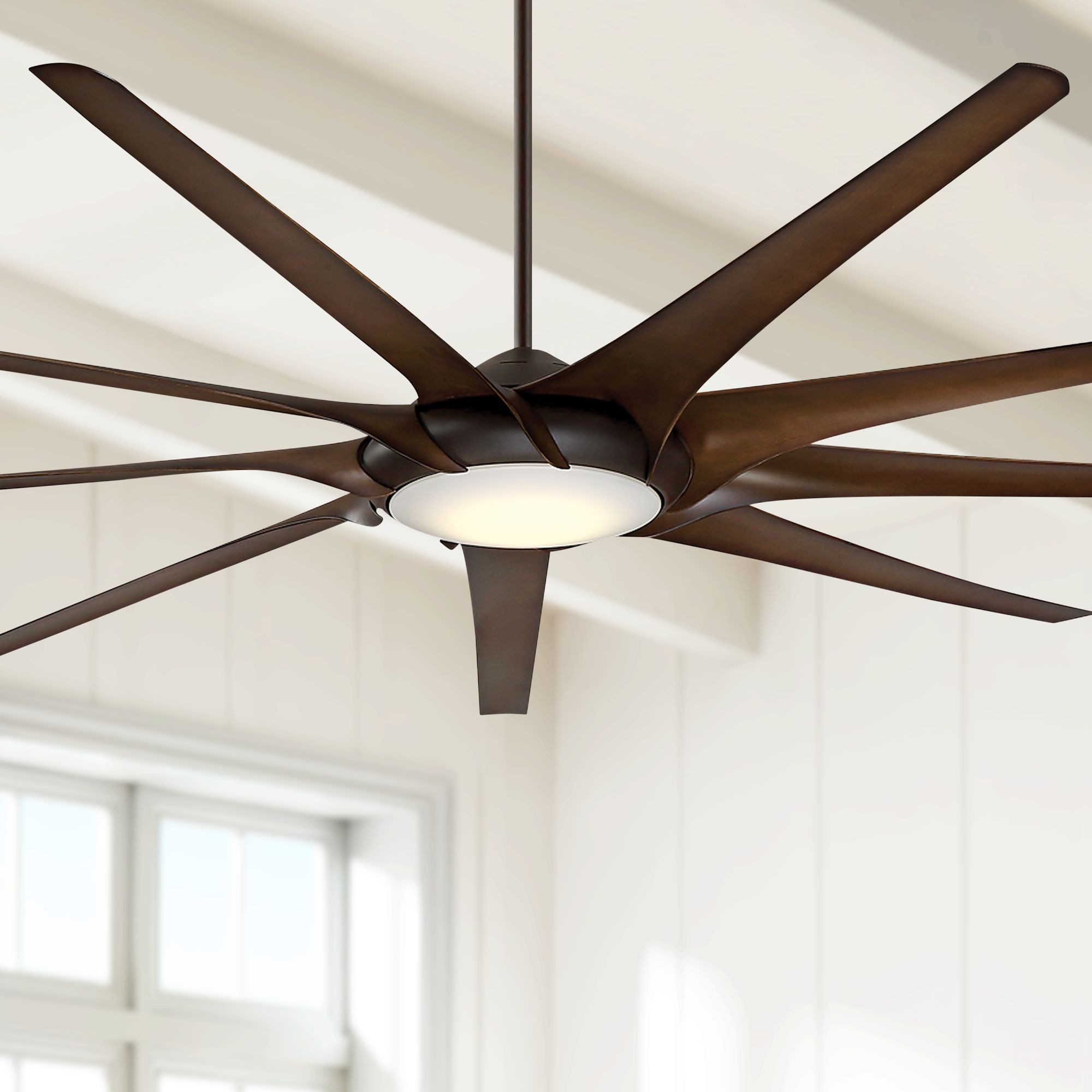 99" Minka Aire Ninety Nine Oil-Rubbed Bronze LED Ceiling Fan
